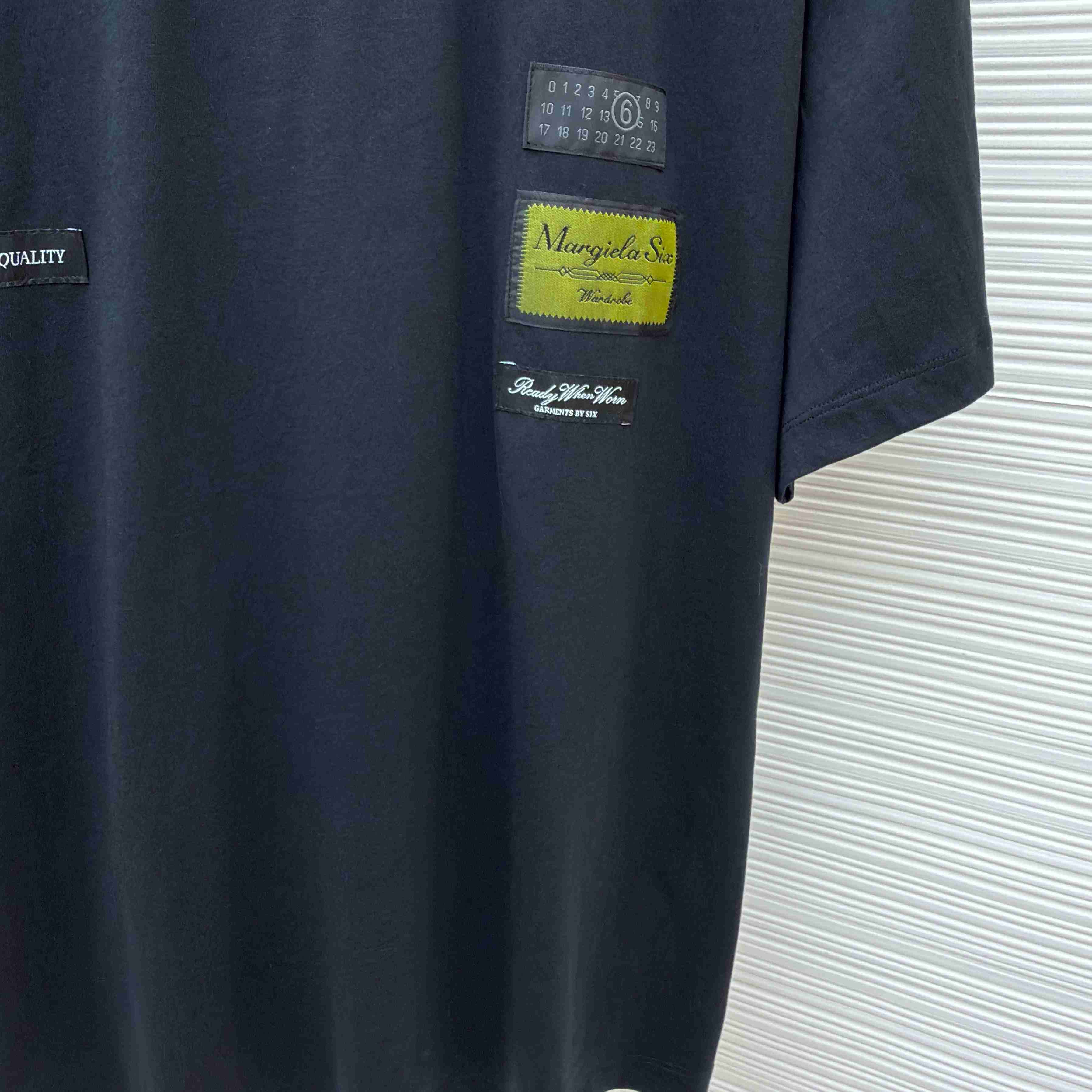Maison Margiela Black Label Patch T-shirt - DopestKickz