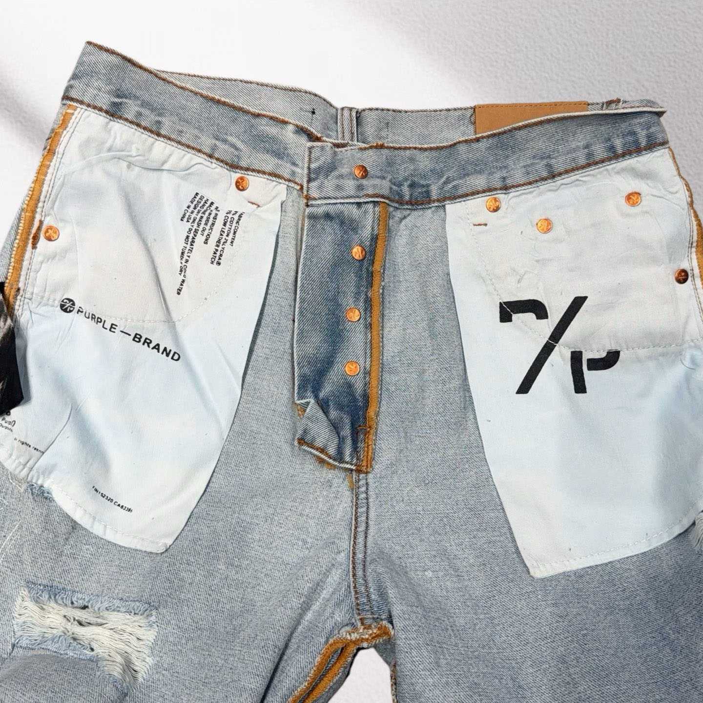 Purple-Brand Jeans 8377 - DopestKickz
