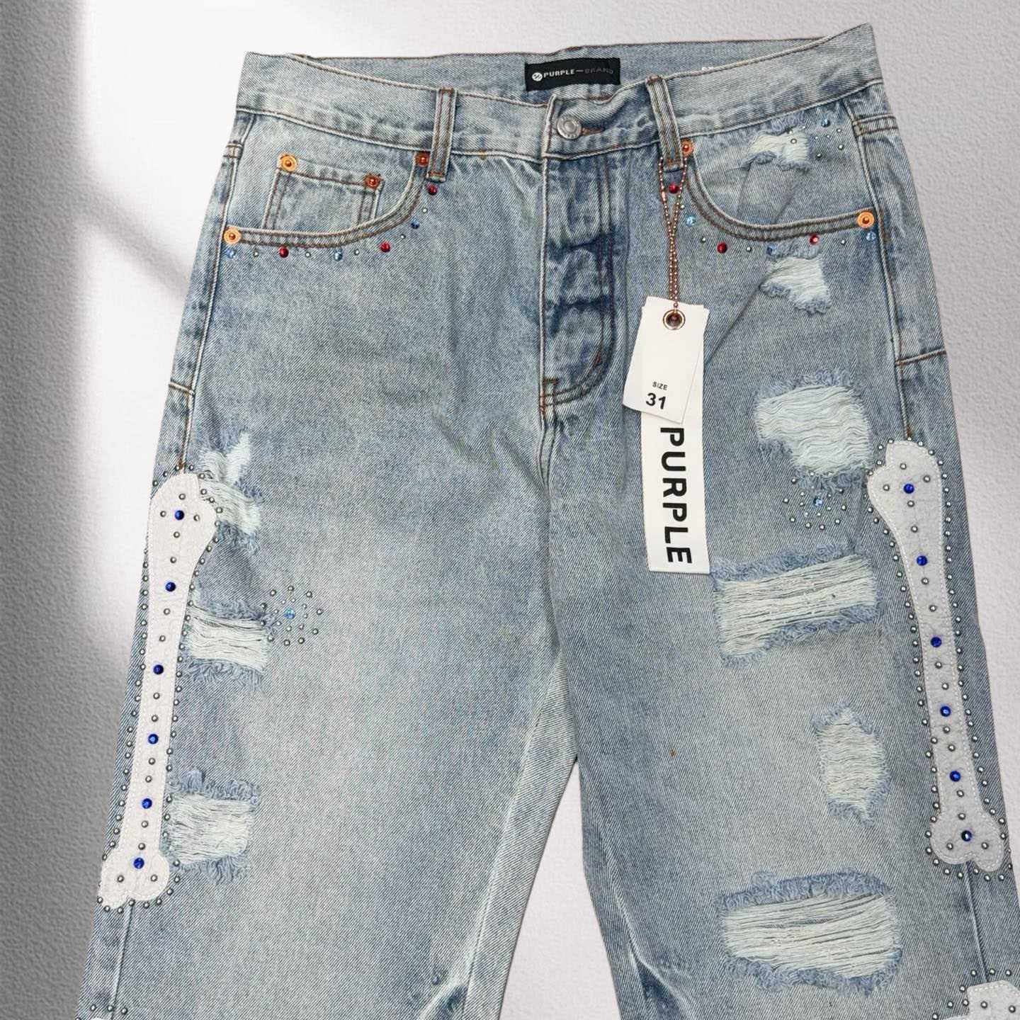 Purple-Brand Jeans 8377 - DopestKickz
