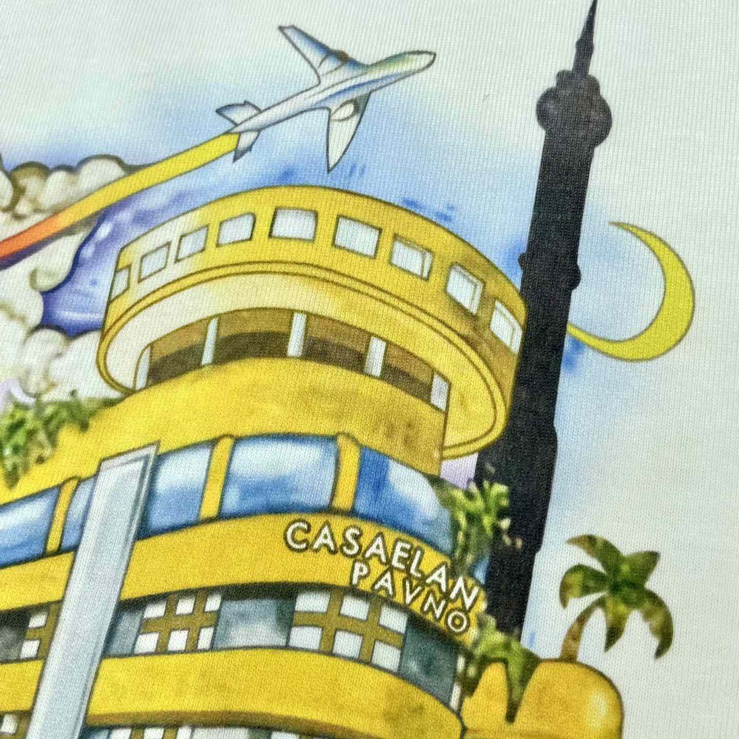 Casablanca  White Palace T-Shirt CA5029 - DopestKickz