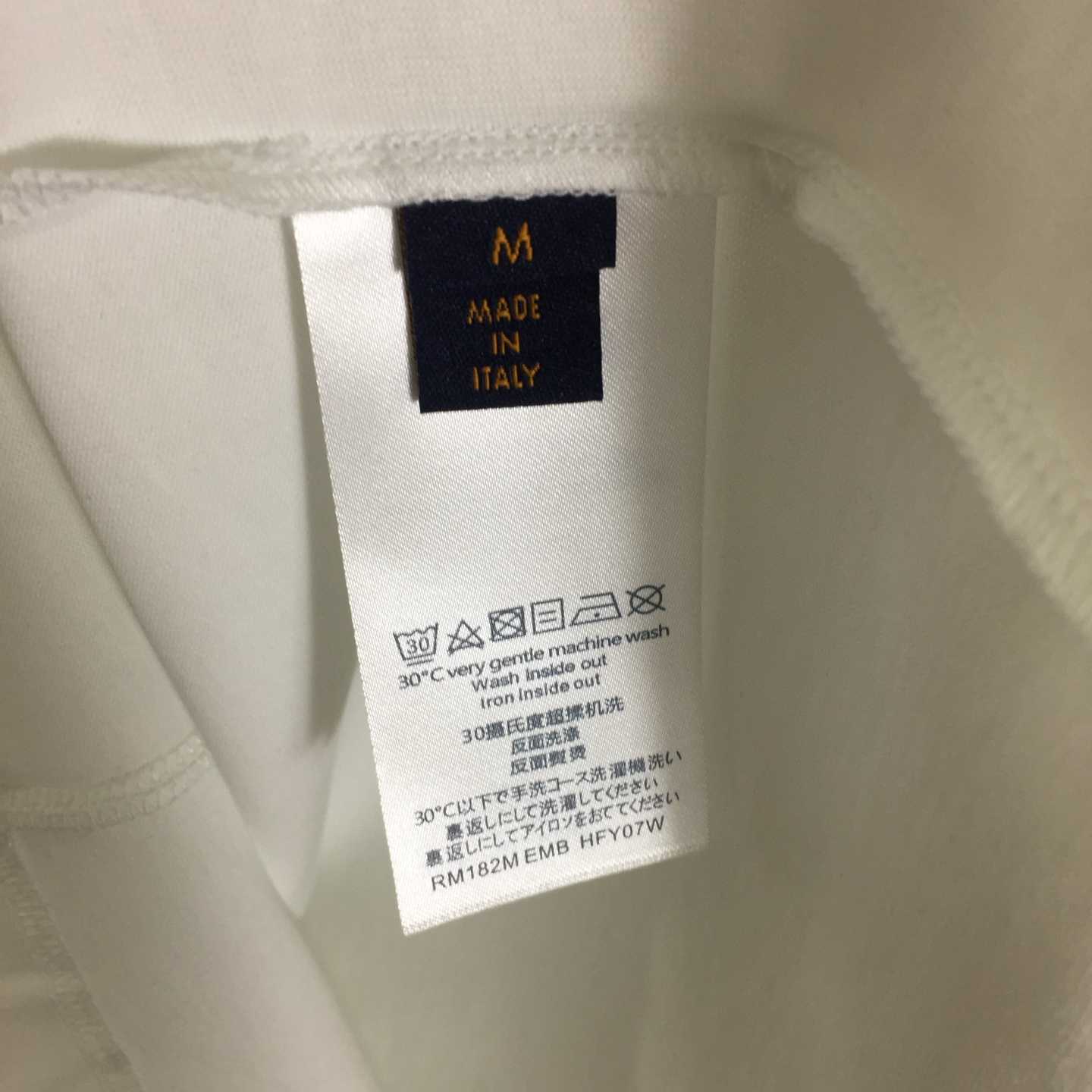 Louis Vuitton Logo Cotton T-Shirt  - DopestKickz