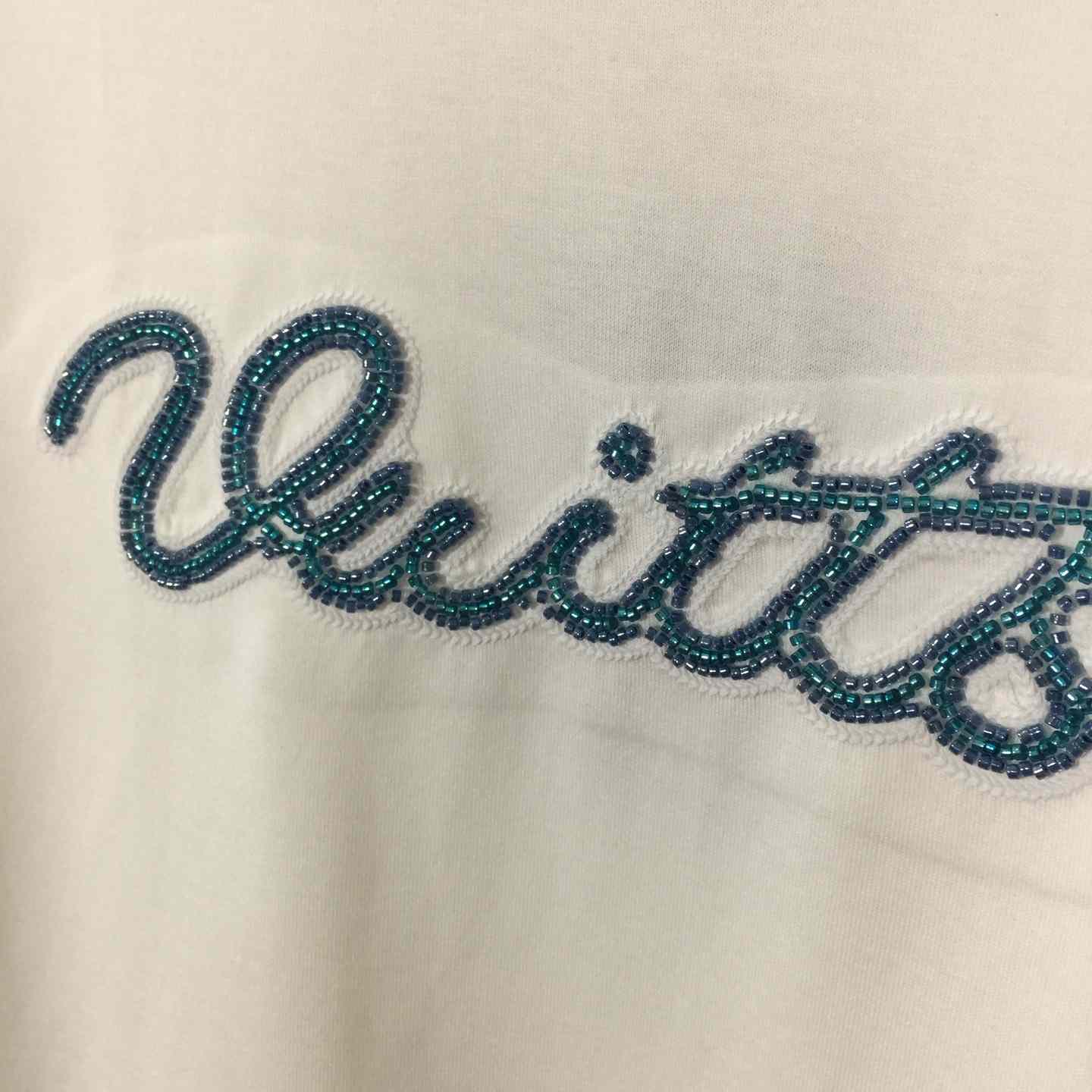 Louis Vuitton Logo Cotton T-Shirt  - DopestKickz