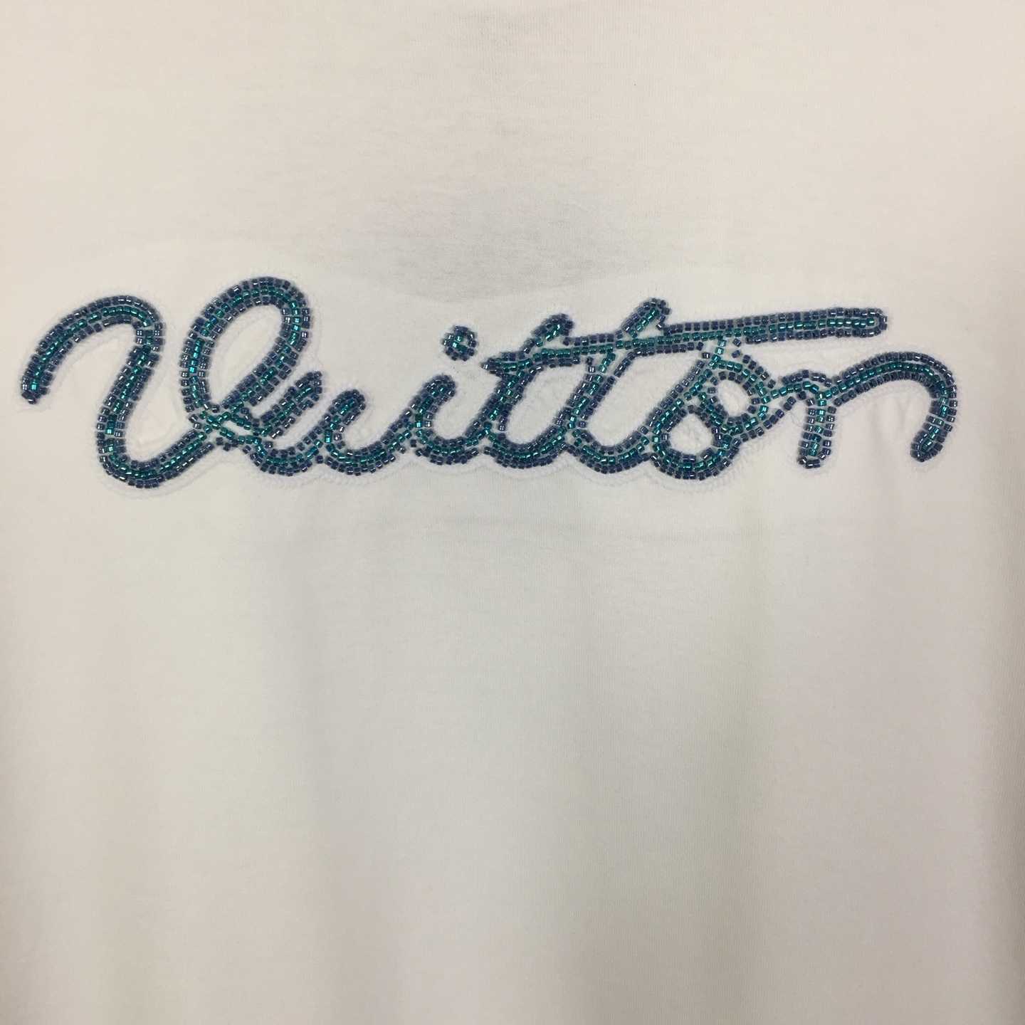 Louis Vuitton Logo Cotton T-Shirt  - DopestKickz
