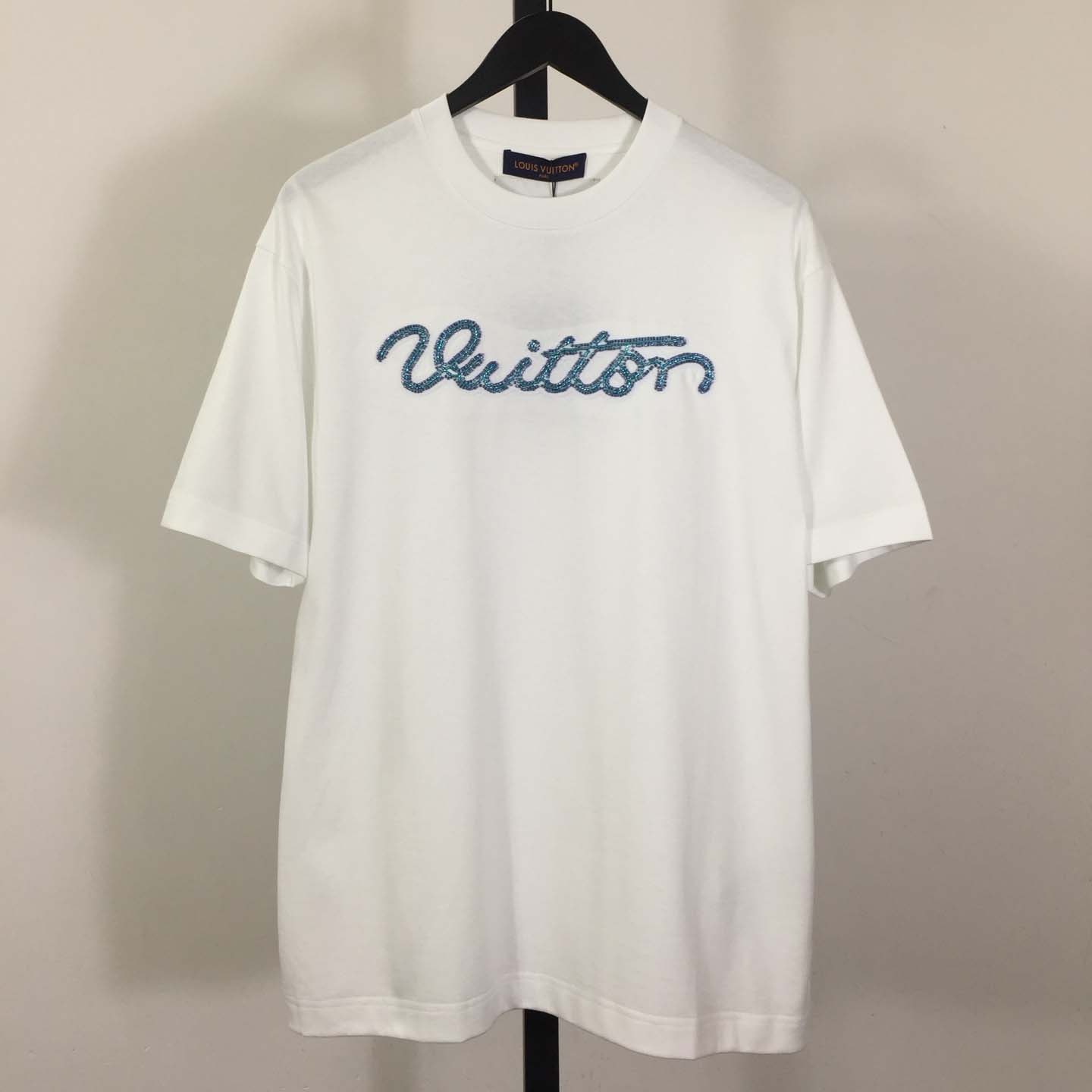 Louis Vuitton Logo Cotton T-Shirt  - DopestKickz
