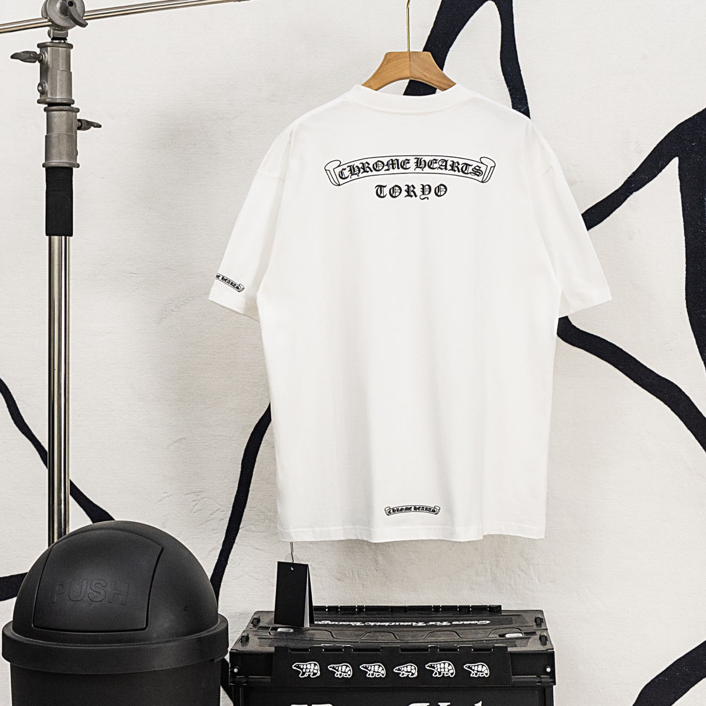Chrome Hearts Scroll Osaka T-Shirt  'White' - DopestKickz