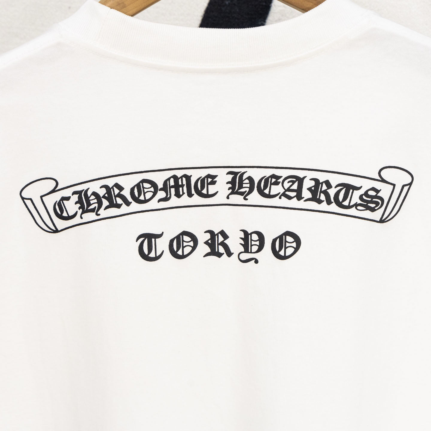 Chrome Hearts Scroll Osaka T-Shirt  'White' - DopestKickz