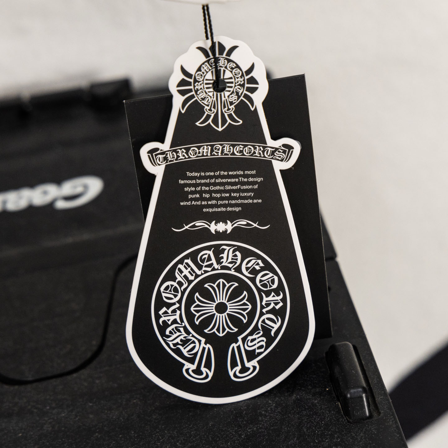Chrome Hearts Scroll Osaka T-Shirt  'White' - DopestKickz