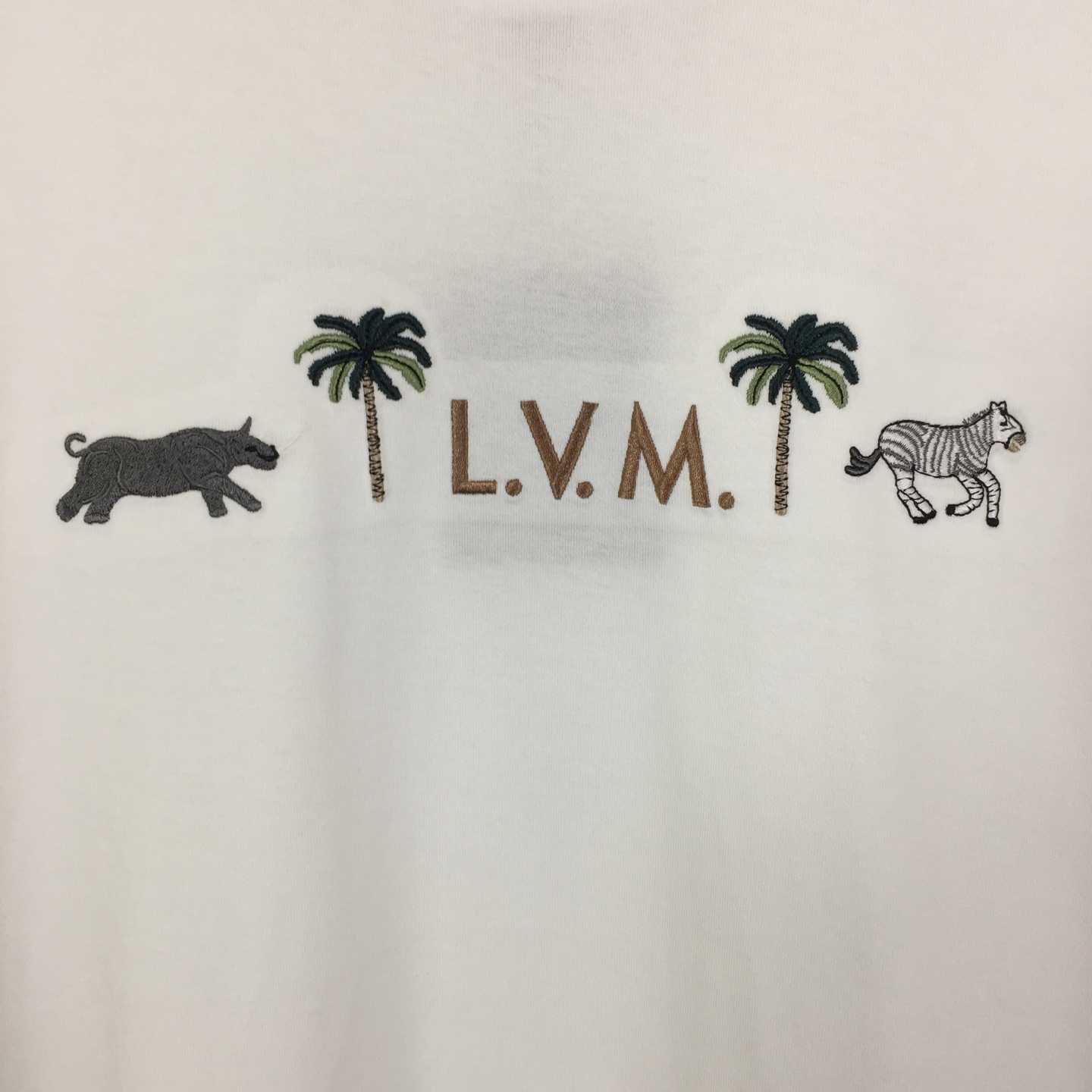 Louis Vuitton Logo Cotton T-Shirt  - DopestKickz