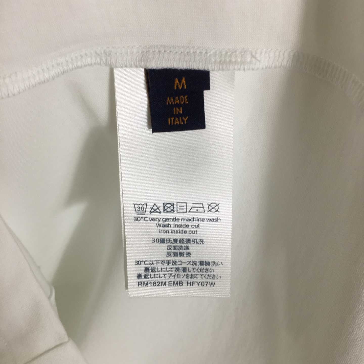 Louis Vuitton Logo Cotton T-Shirt  - DopestKickz