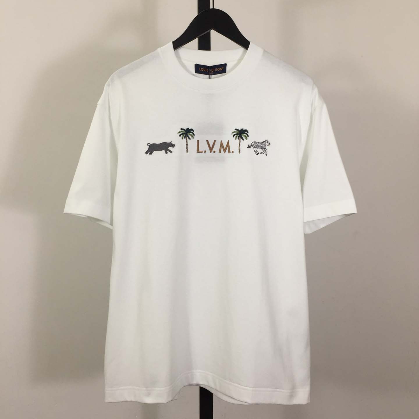 Louis Vuitton Logo Cotton T-Shirt  - DopestKickz