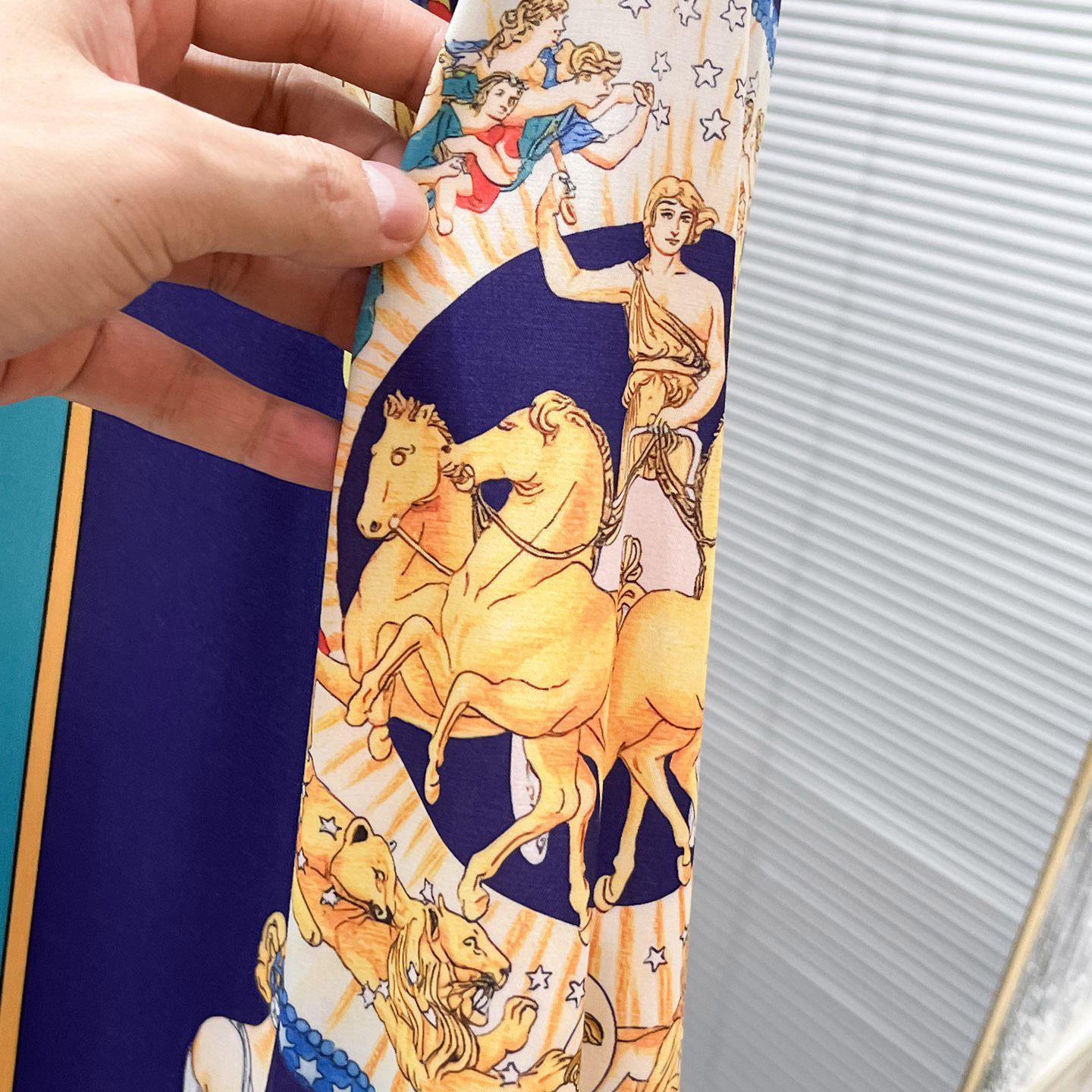 Versace Hall Of Statues Silk Cardigan - DopestKickz