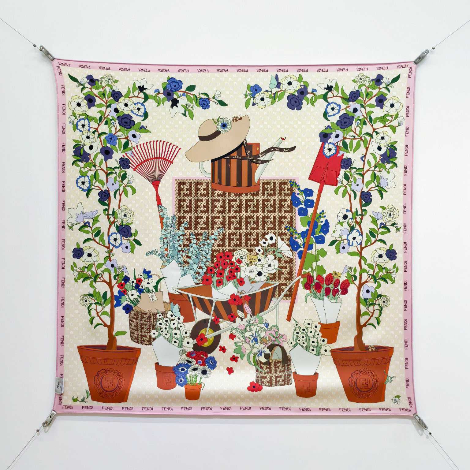 Fendi Gardening Foulard - DopestKickz