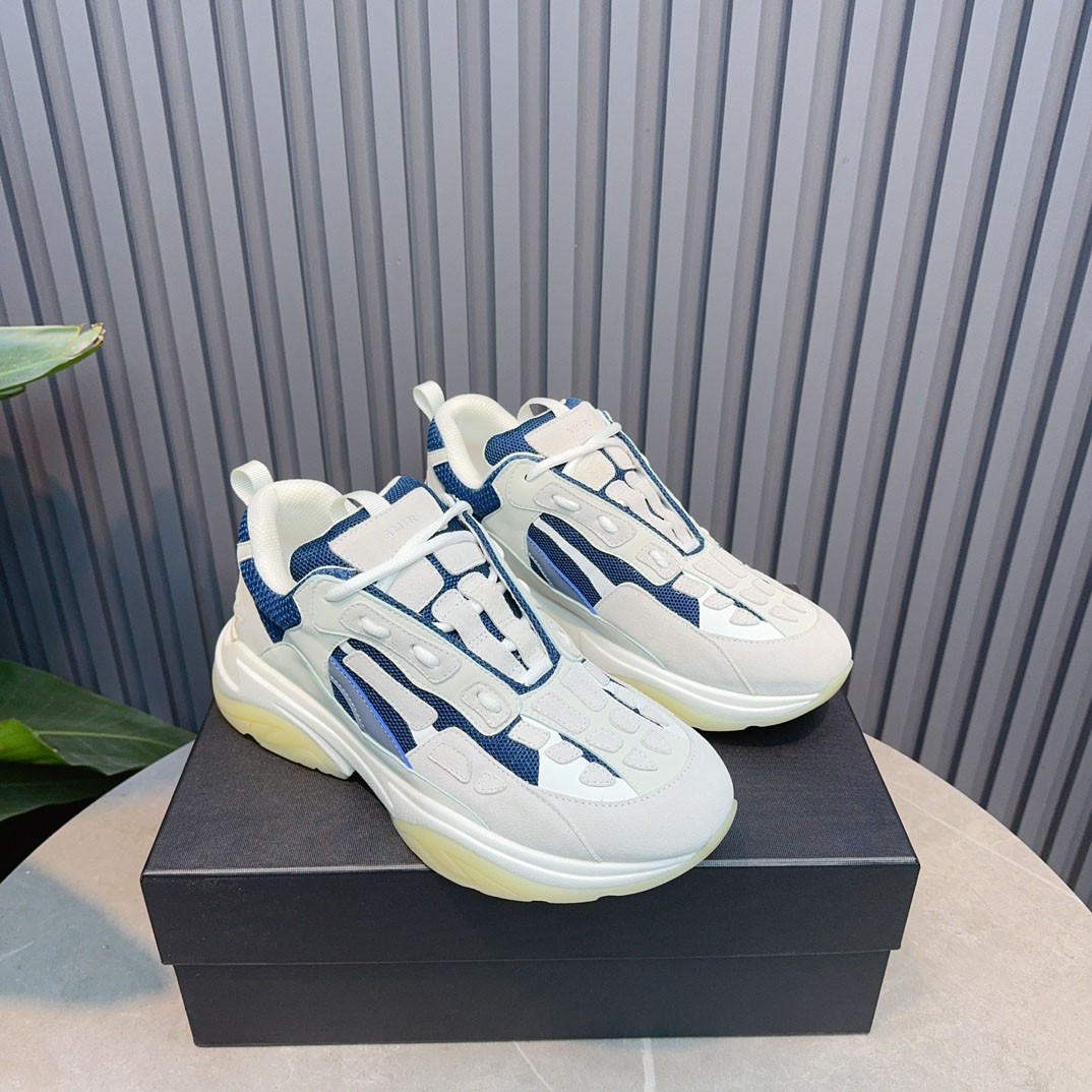 Amiri Bone Runner 'White Teal' - DopestKickz