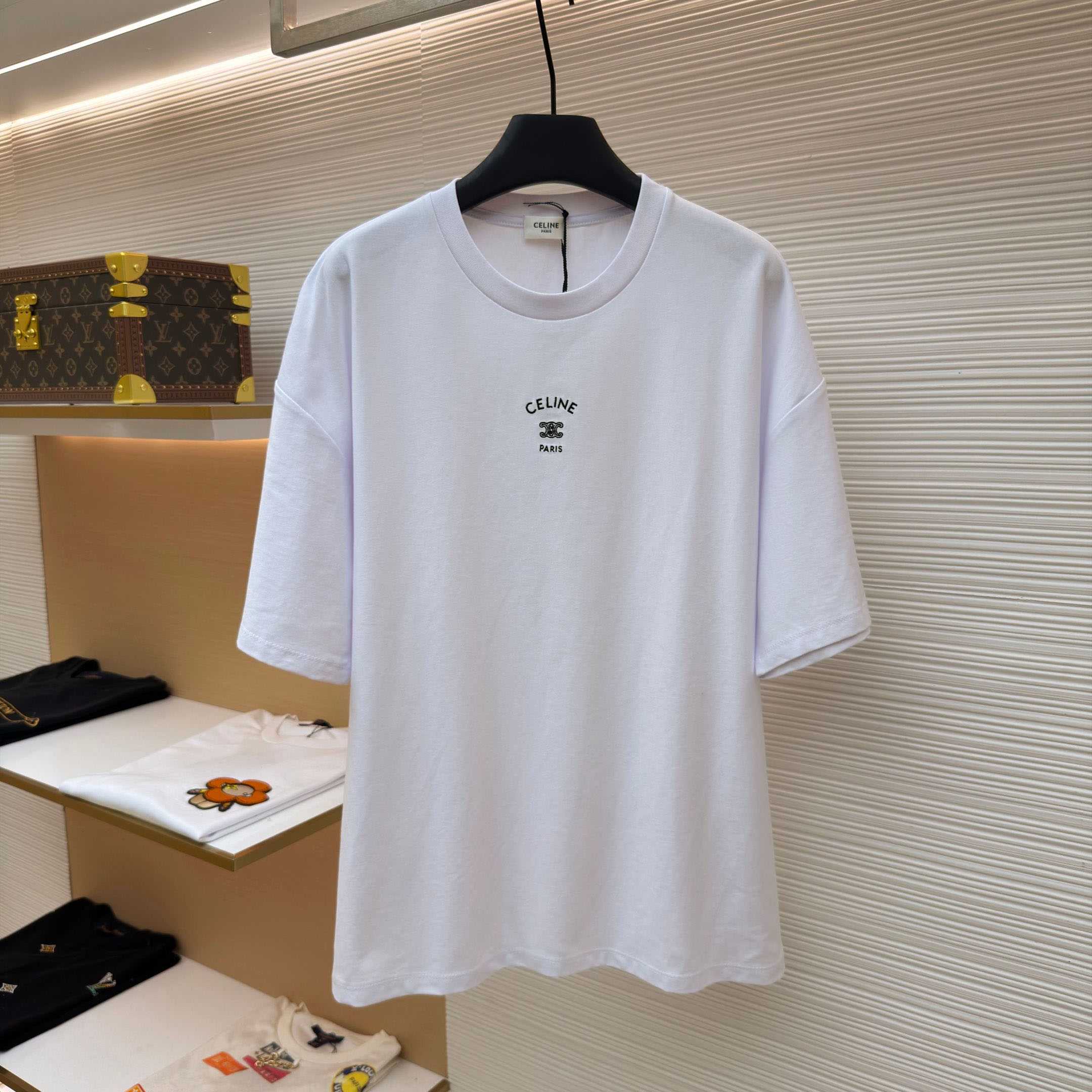 Celine   T-shirt IN Cotton Jersey - DopestKickz
