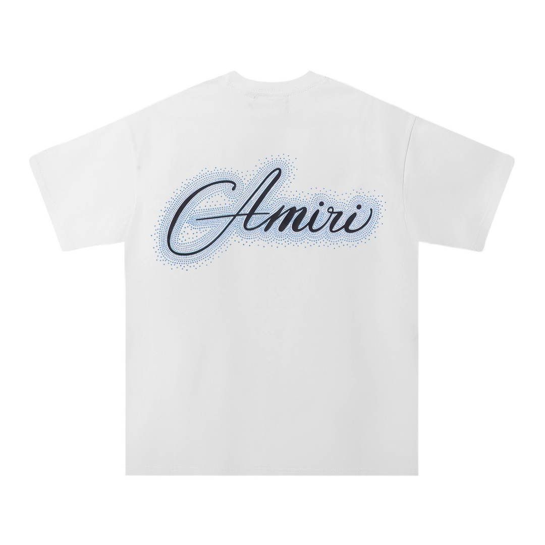 Amiri Crystal Script Tee - DopestKickz