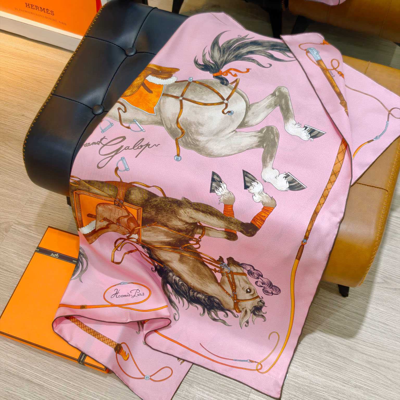 Hermes Grand Galop Scarf 90 - DopestKickz