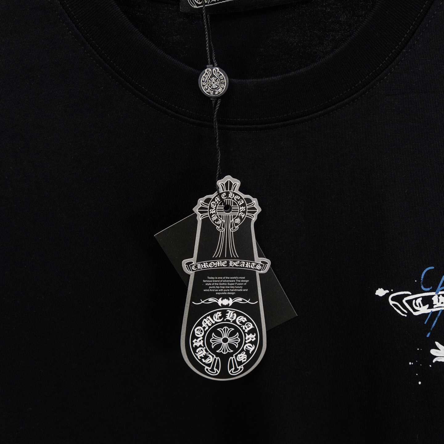 Chrome Hearts Cross-printed horseshoe T-shirt  'Black' - DopestKickz