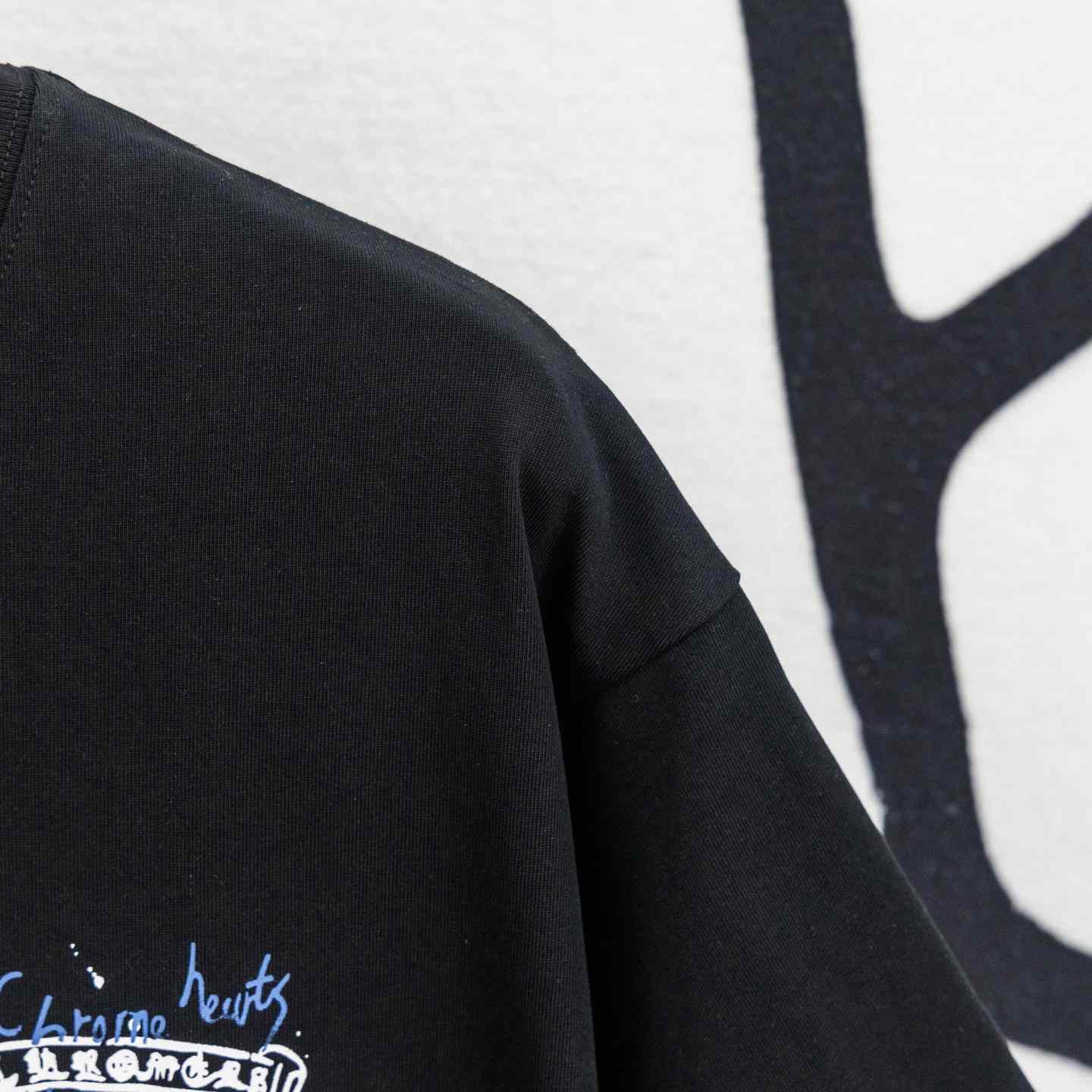 Chrome Hearts Cross-printed horseshoe T-shirt  'Black' - DopestKickz