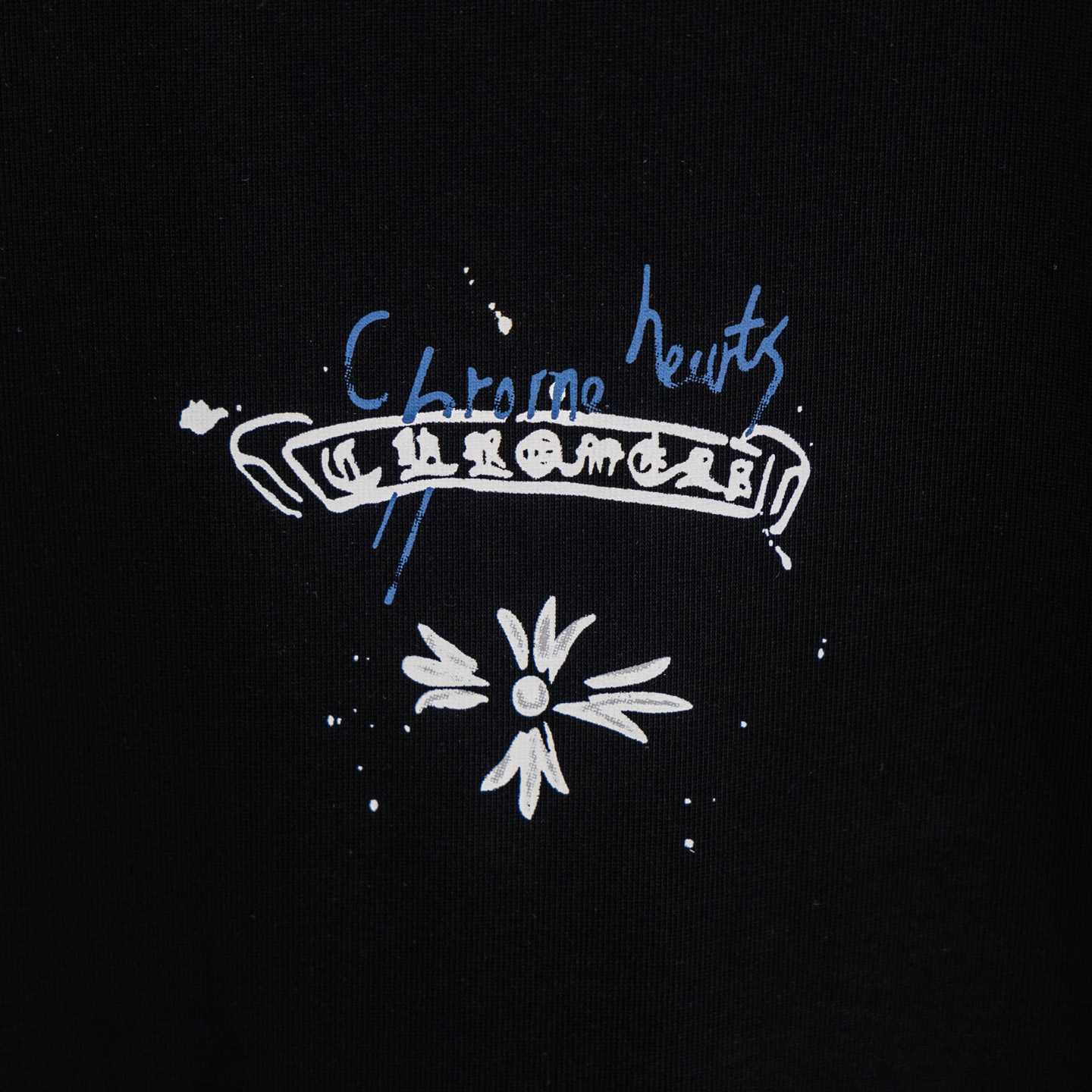 Chrome Hearts Cross-printed horseshoe T-shirt  'Black' - DopestKickz