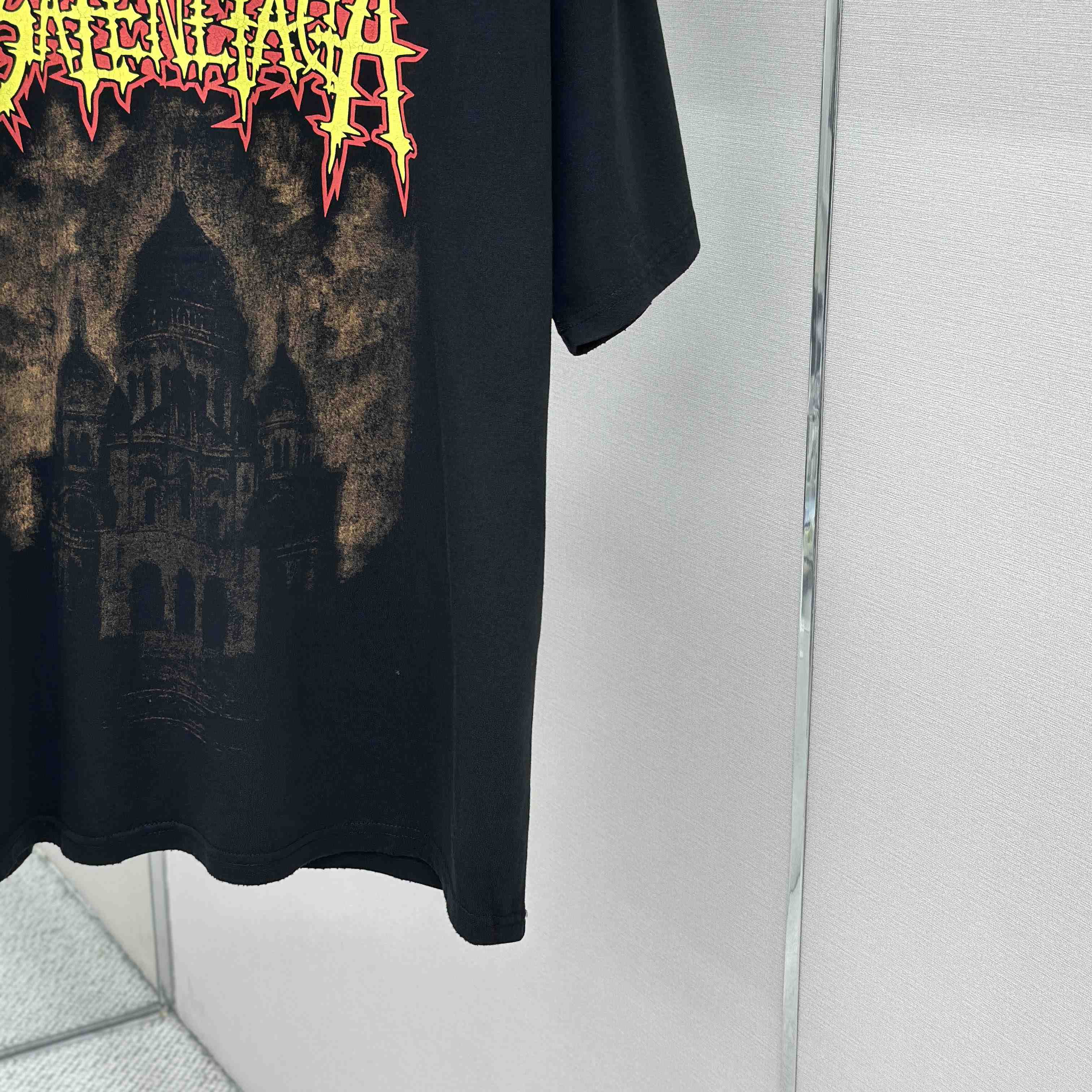 Balenciaga Paris Thunderstorm Oversized T-Shirt  - DopestKickz