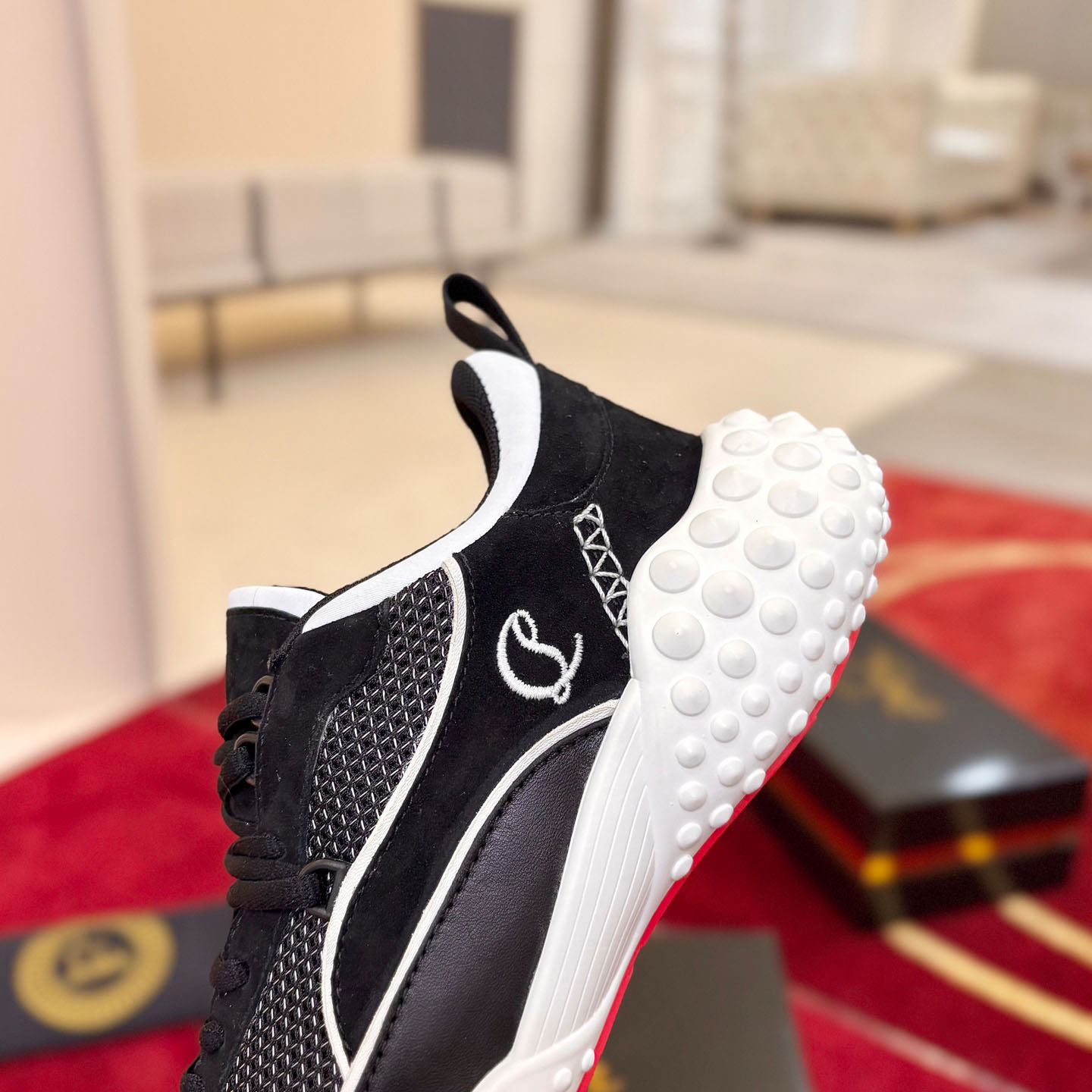 Christian Louboutin Mara Sneakers  - DopestKickz