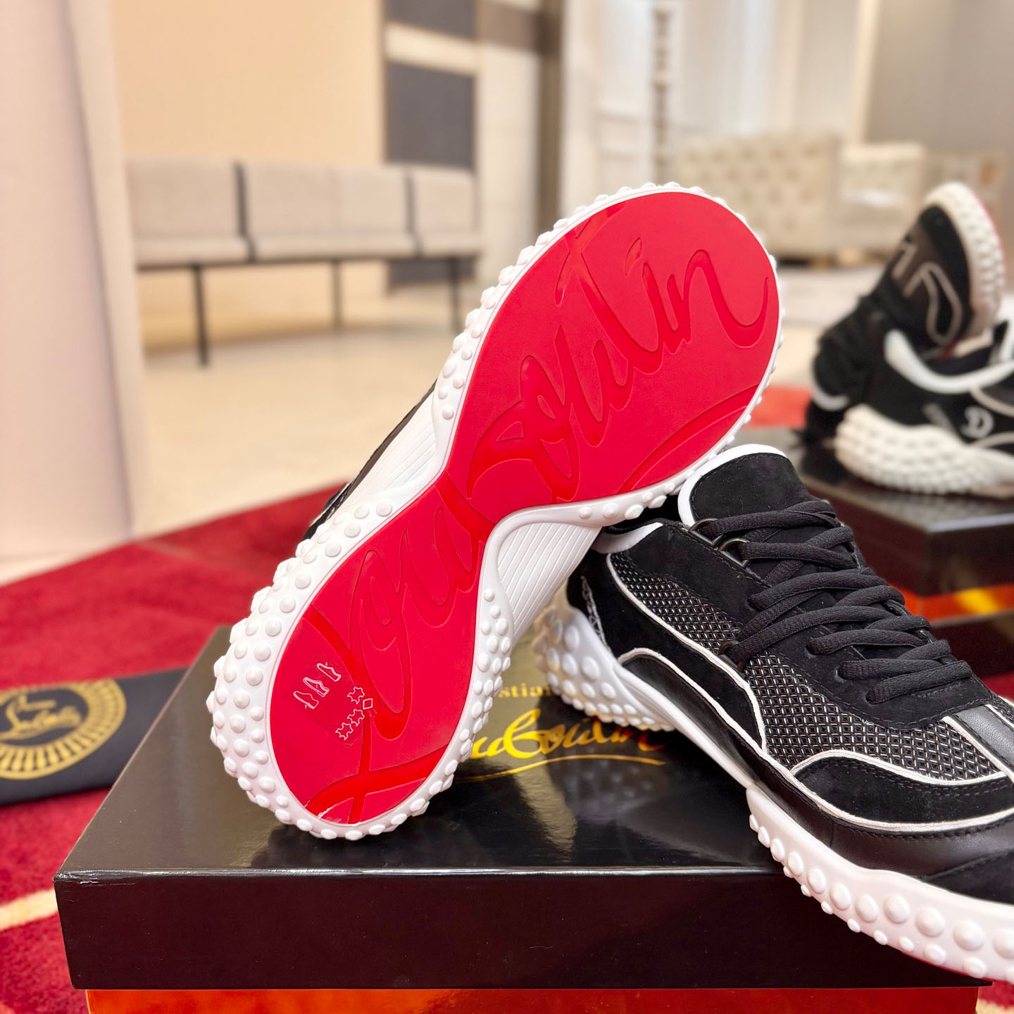 Christian Louboutin Mara Sneakers  - DopestKickz
