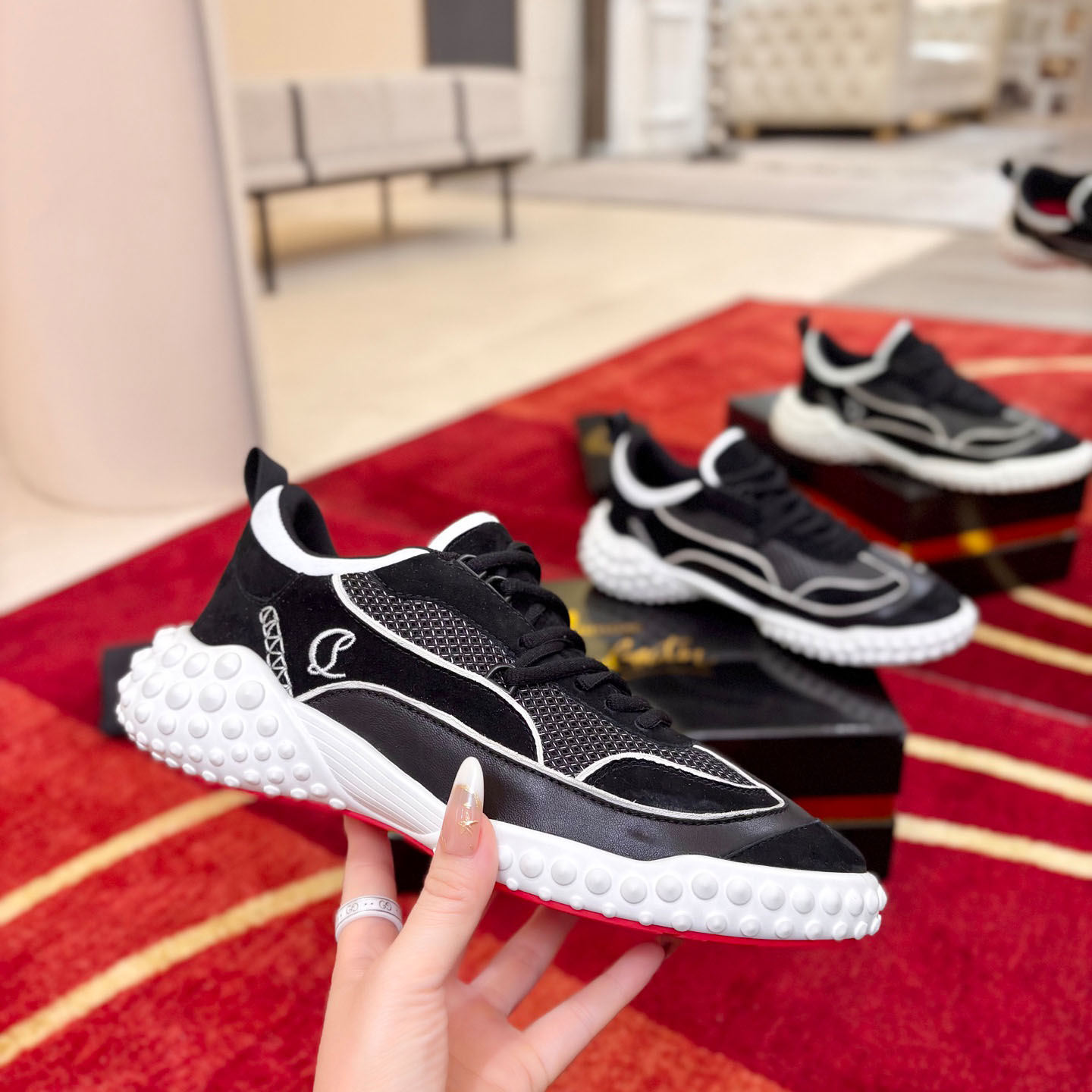Christian Louboutin Mara Sneakers  - DopestKickz
