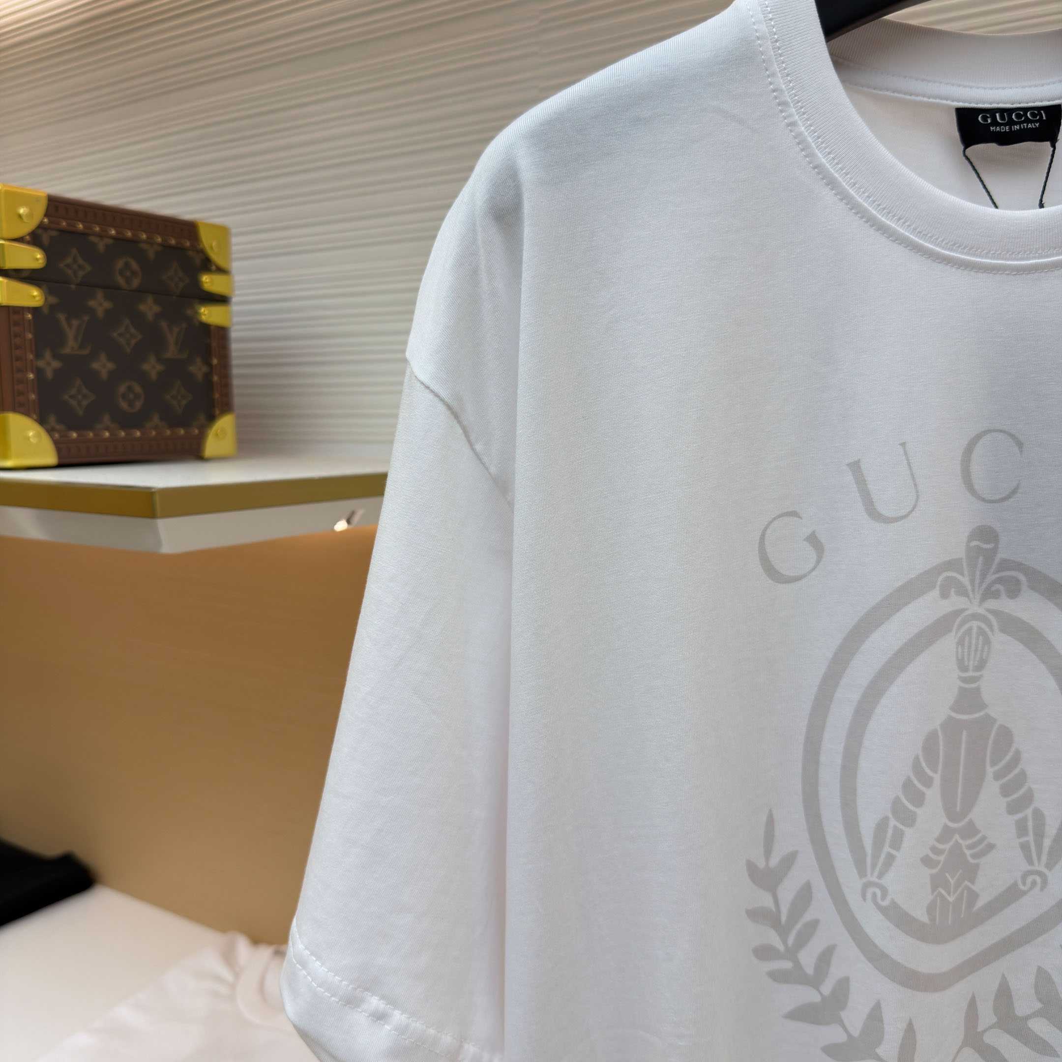 Gucci Cotton Jersey T-shirt With Print - DopestKickz