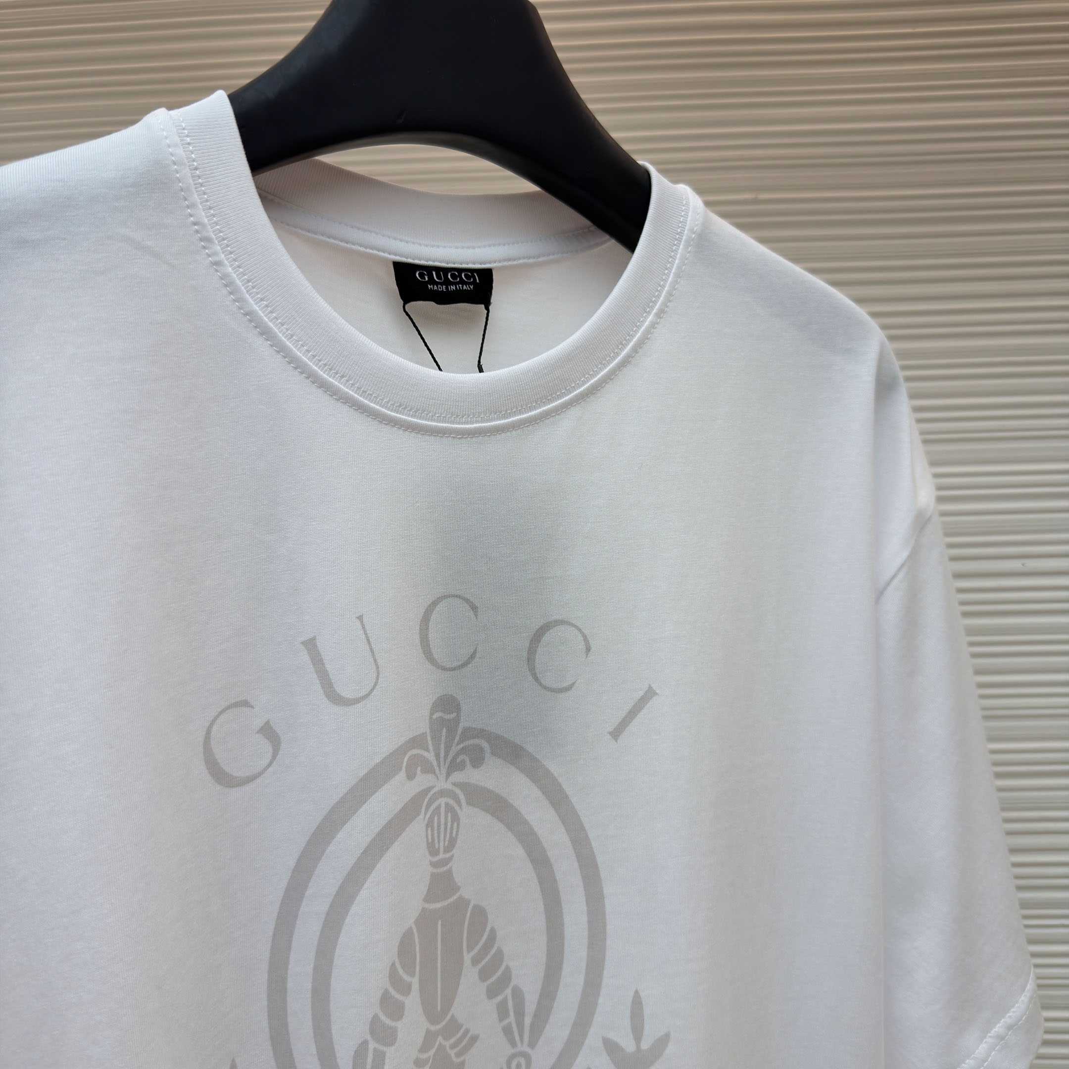 Gucci Cotton Jersey T-shirt With Print - DopestKickz