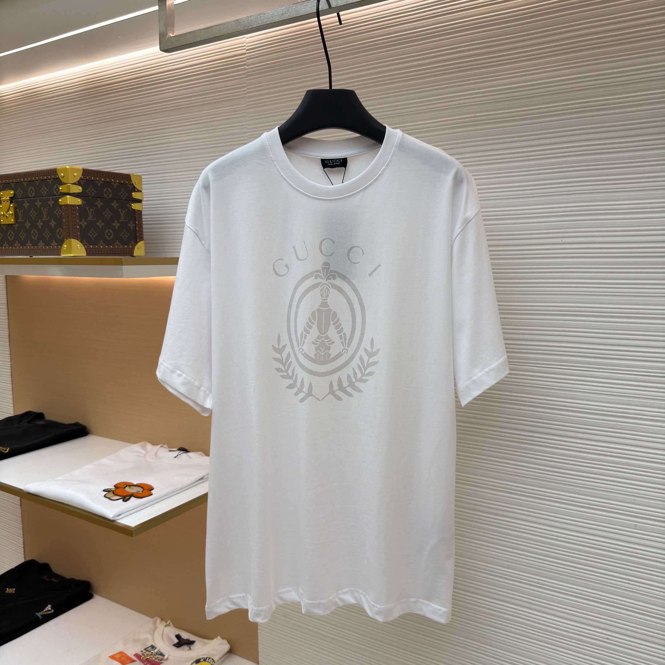Gucci Cotton Jersey T-shirt With Print - DopestKickz