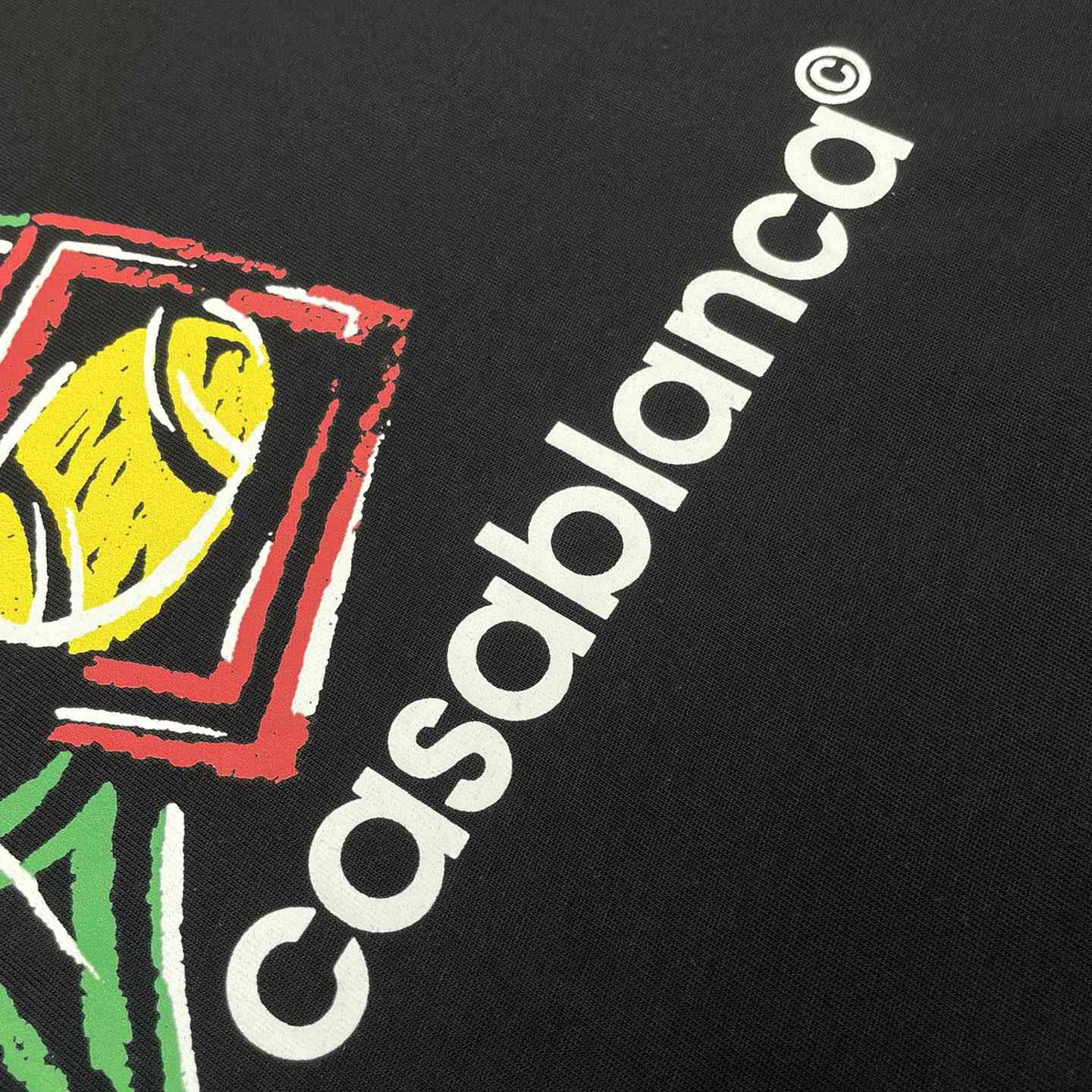 Casablanca Screen Printed T-Shirt 'Croquis De Tennis' C899 - DopestKickz
