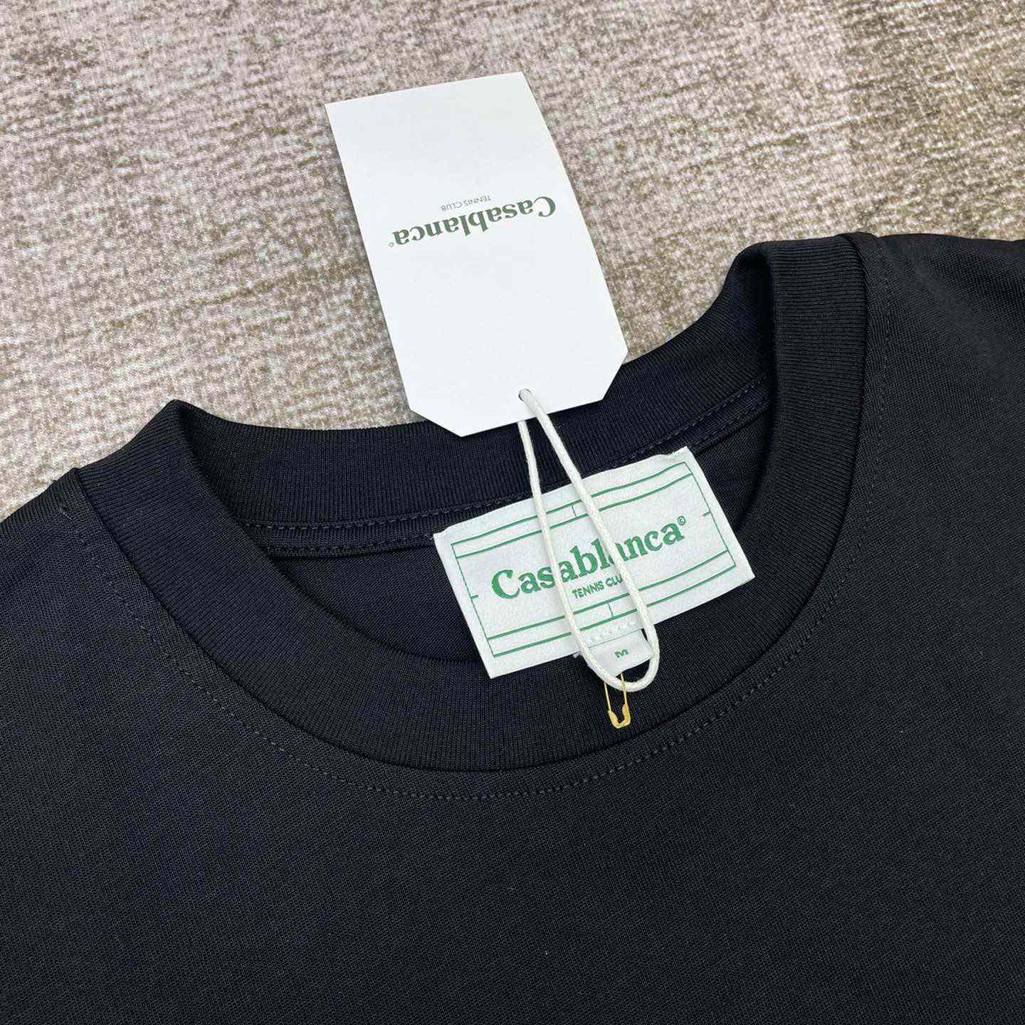 Casablanca Screen Printed T-Shirt 'Croquis De Tennis' C899 - DopestKickz