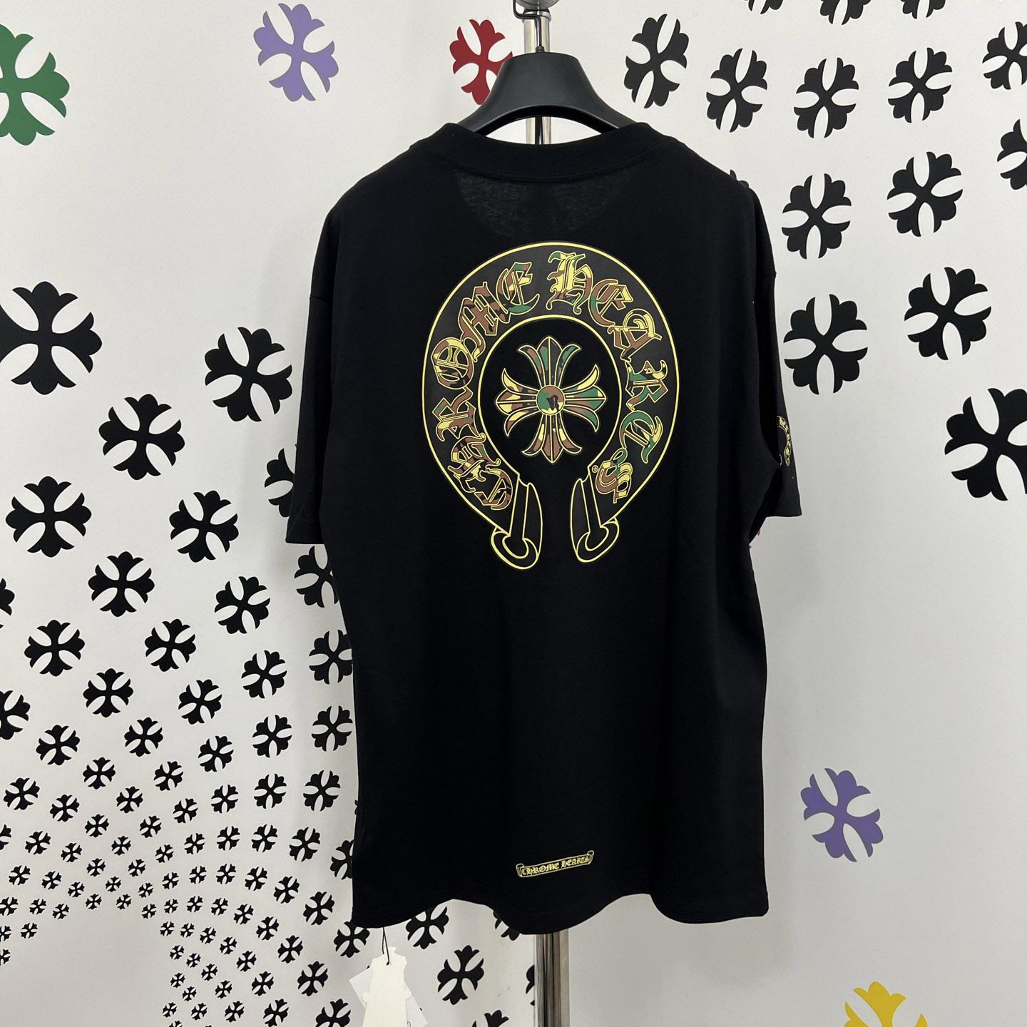 Chrome Hearts Camouflage Cemetery Cross Pocket Tee - DopestKickz
