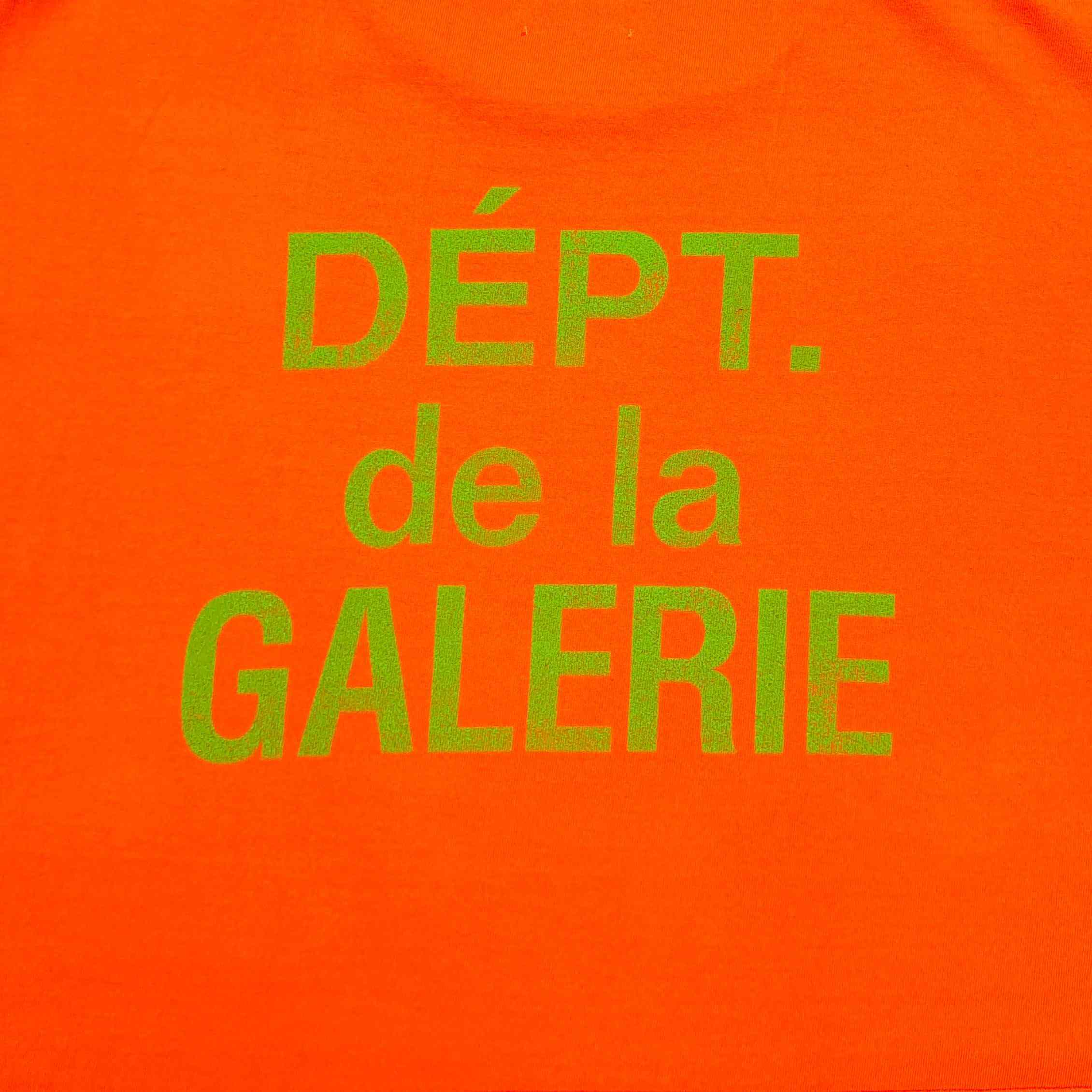Gallery Dept. French Tee 'Orange' - DopestKickz