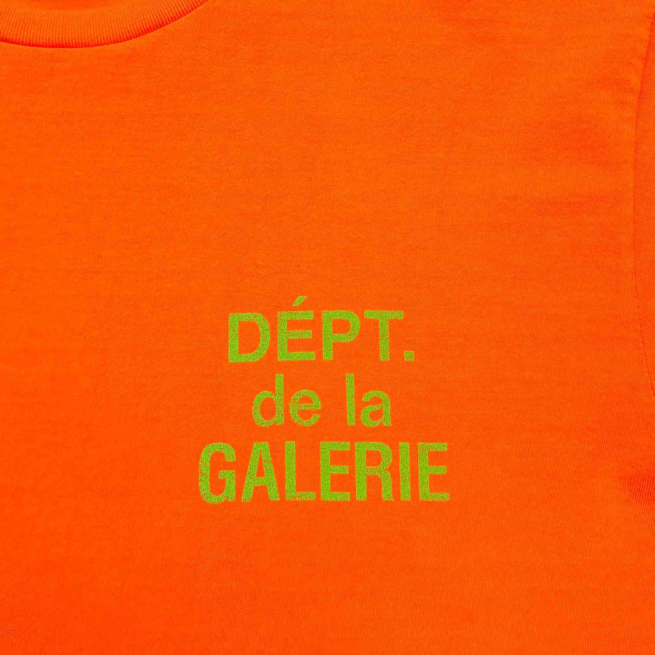 Gallery Dept. French Tee 'Orange' - DopestKickz