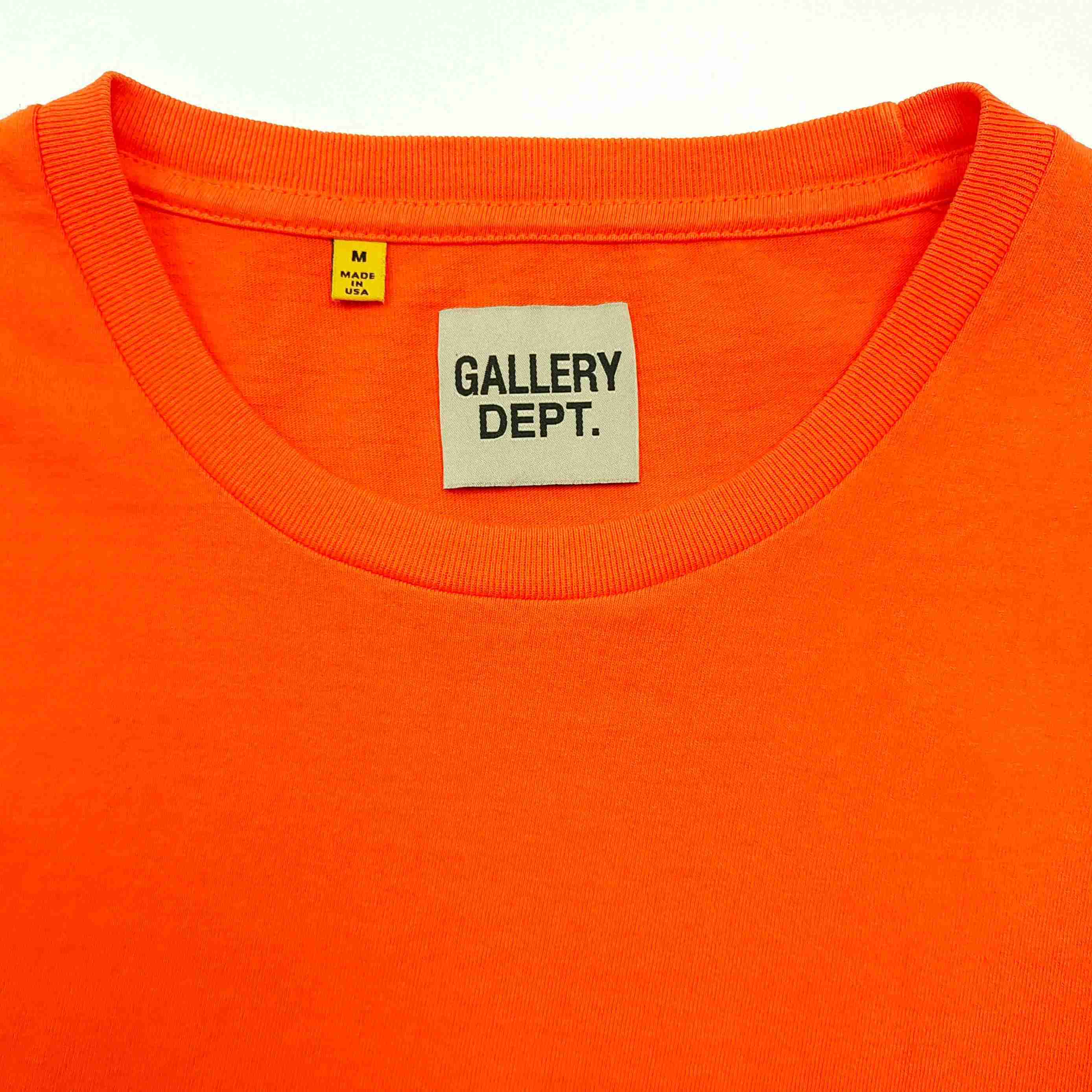 Gallery Dept. French Tee 'Orange' - DopestKickz