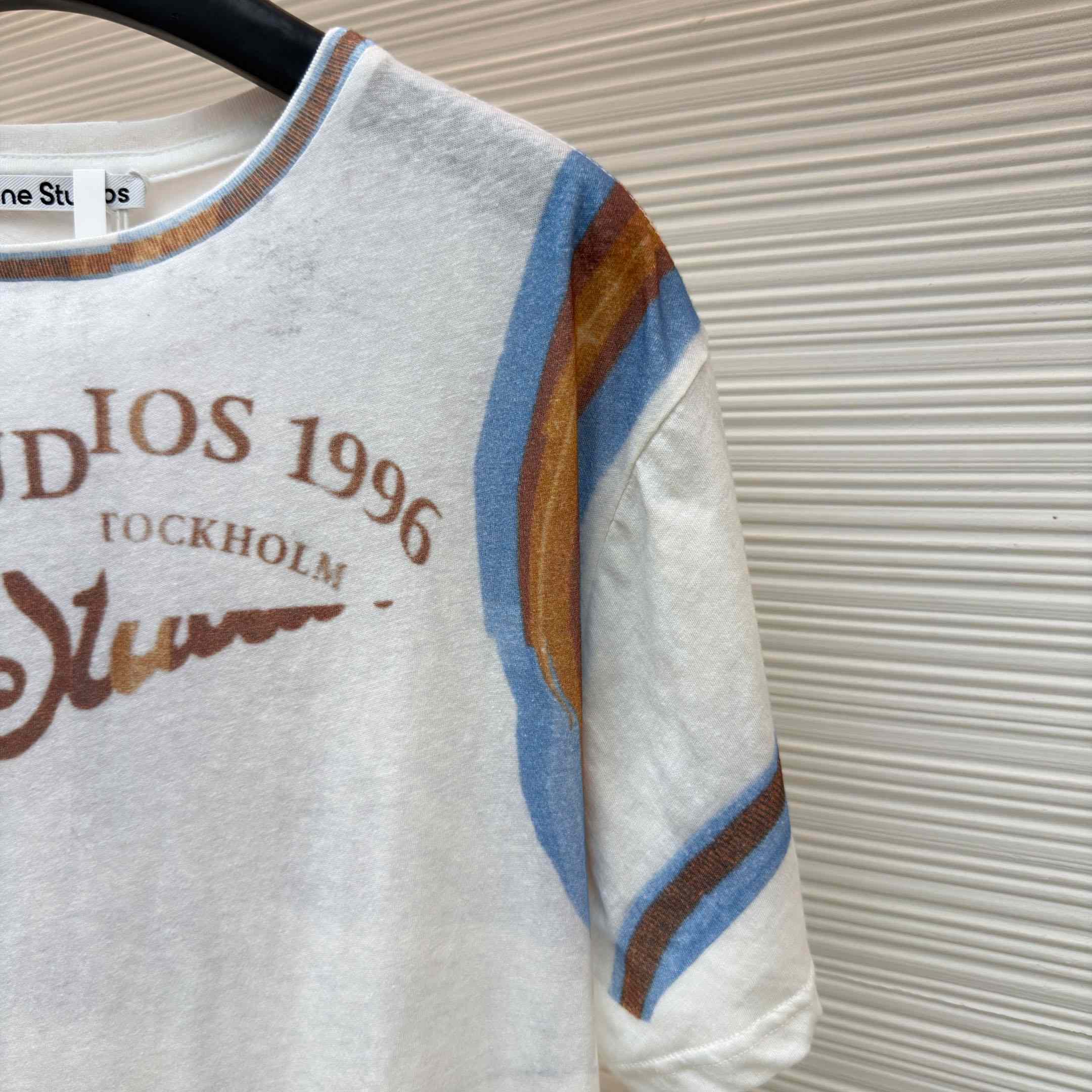 Acne Studios Graphic T-shirt - DopestKickz