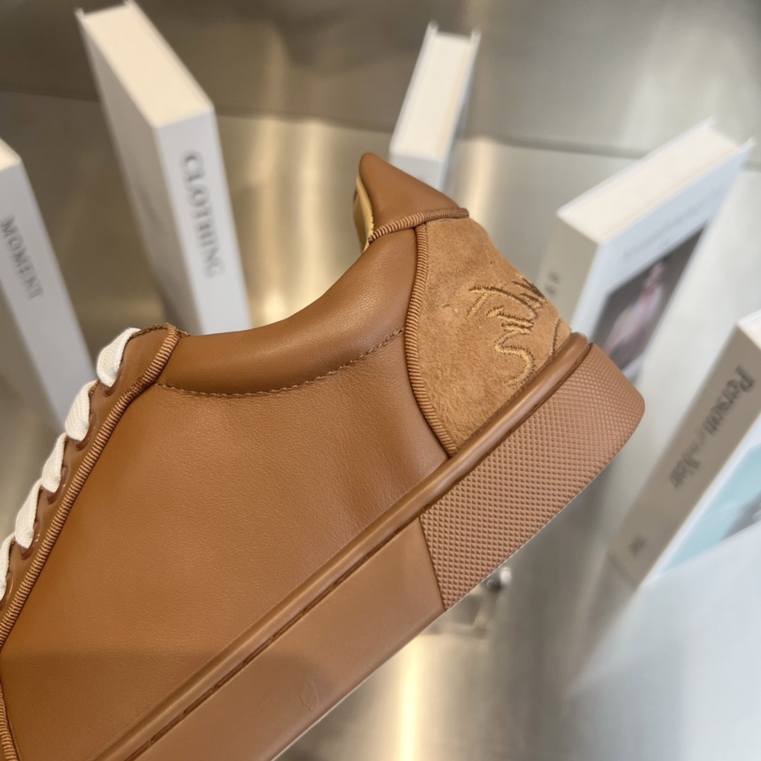 Christian Louboutin Fun Vieira Leather Sneakers - DopestKickz