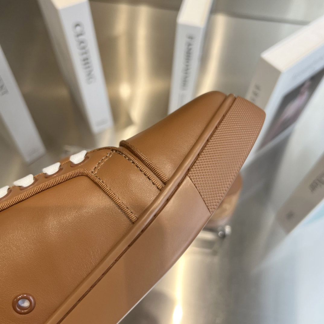 Christian Louboutin Fun Vieira Leather Sneakers - DopestKickz