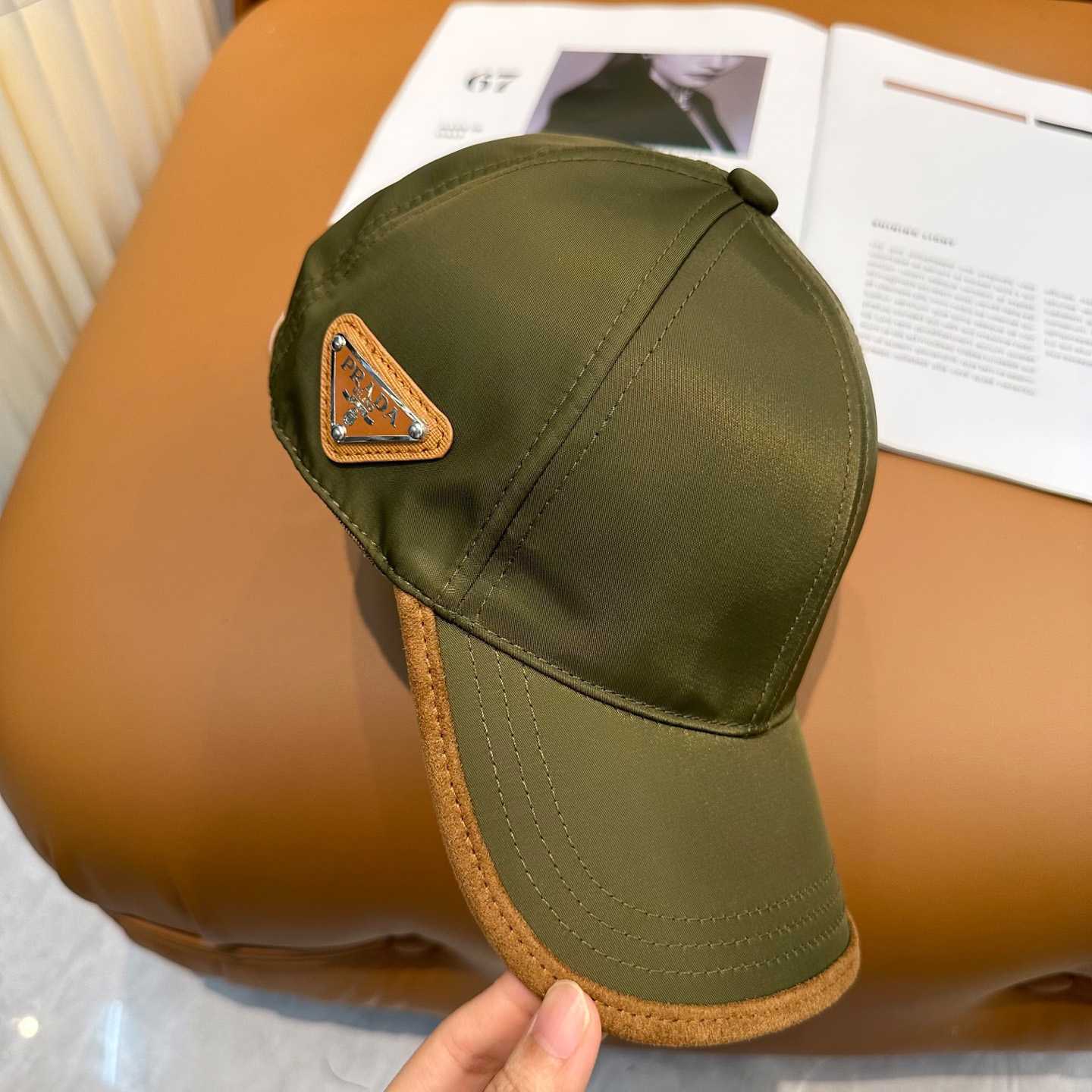 Prada Re-Nylon Baseball Cap - DopestKickz