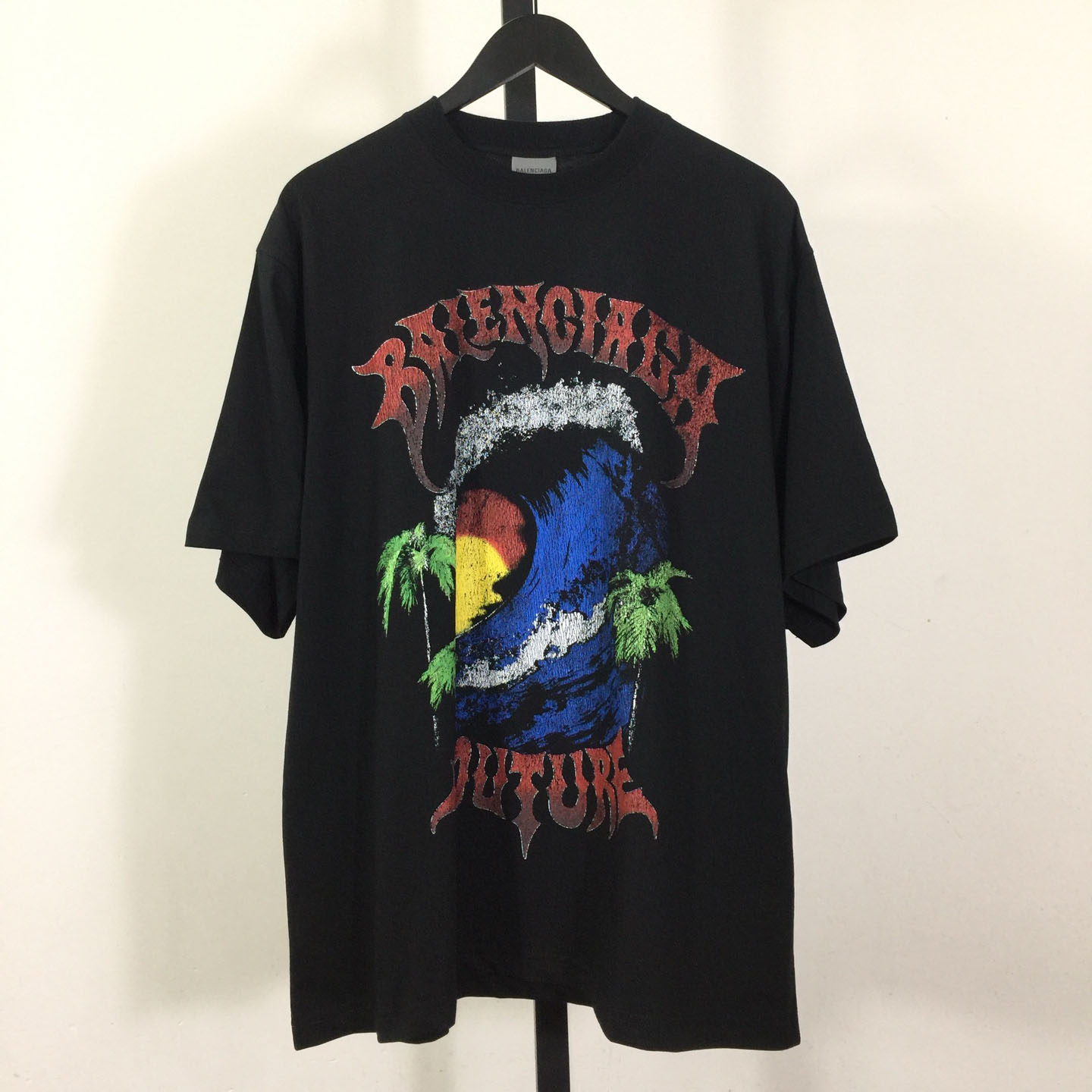 Balenciaga Vintage Surfer Oversized T-shirt  - DopestKickz