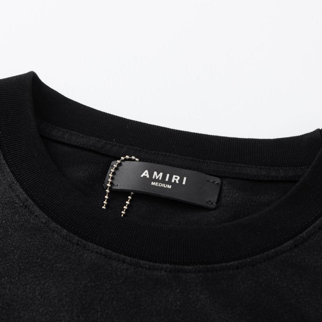 Amiri Club Amiri Wolf Oversized Tee 'Black' - DopestKickz