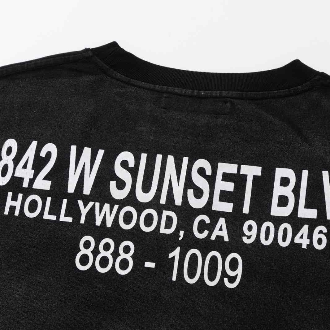 Amiri Club Amiri Wolf Oversized Tee 'Black' - DopestKickz