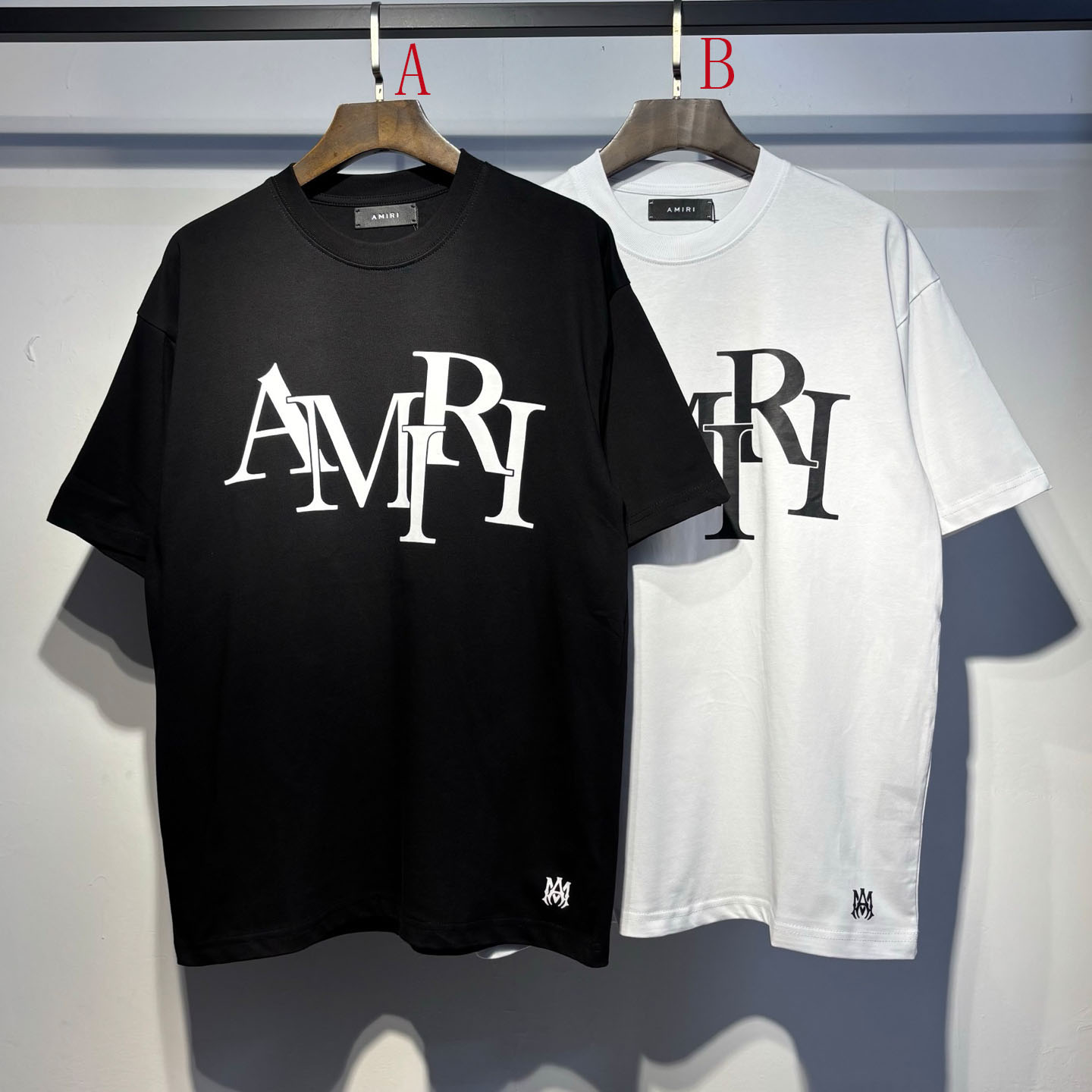 Amiri Staggered Logo Tee - DopestKickz