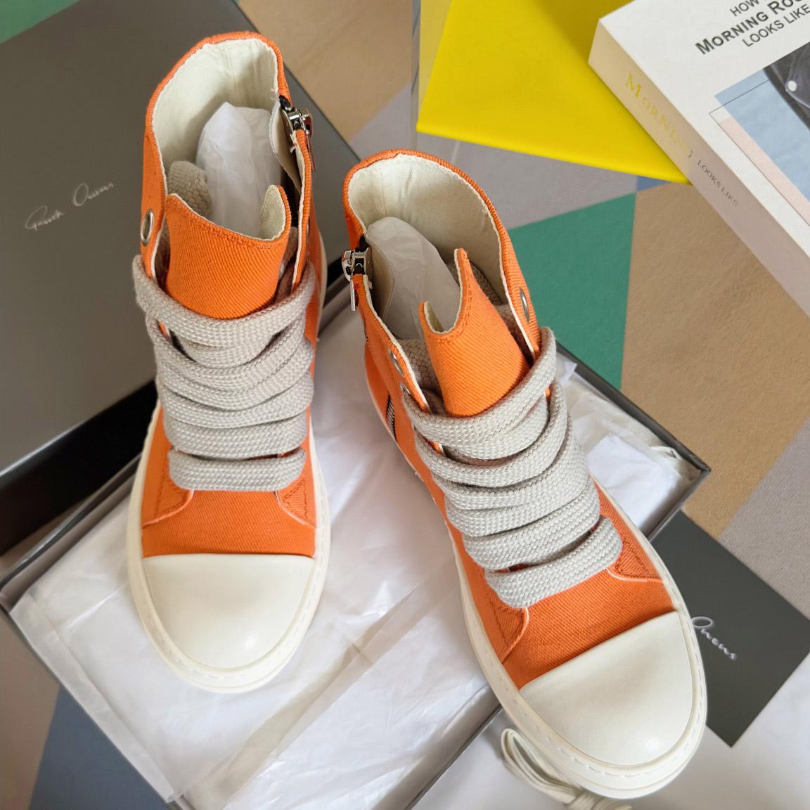 Rick Owens DRKSHDW Ramones High 'Orange Milk' - DopestKickz