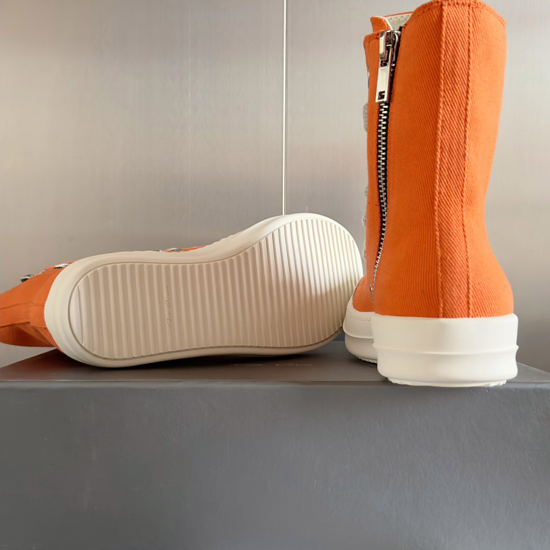 Rick Owens DRKSHDW Ramones High 'Orange Milk' - DopestKickz