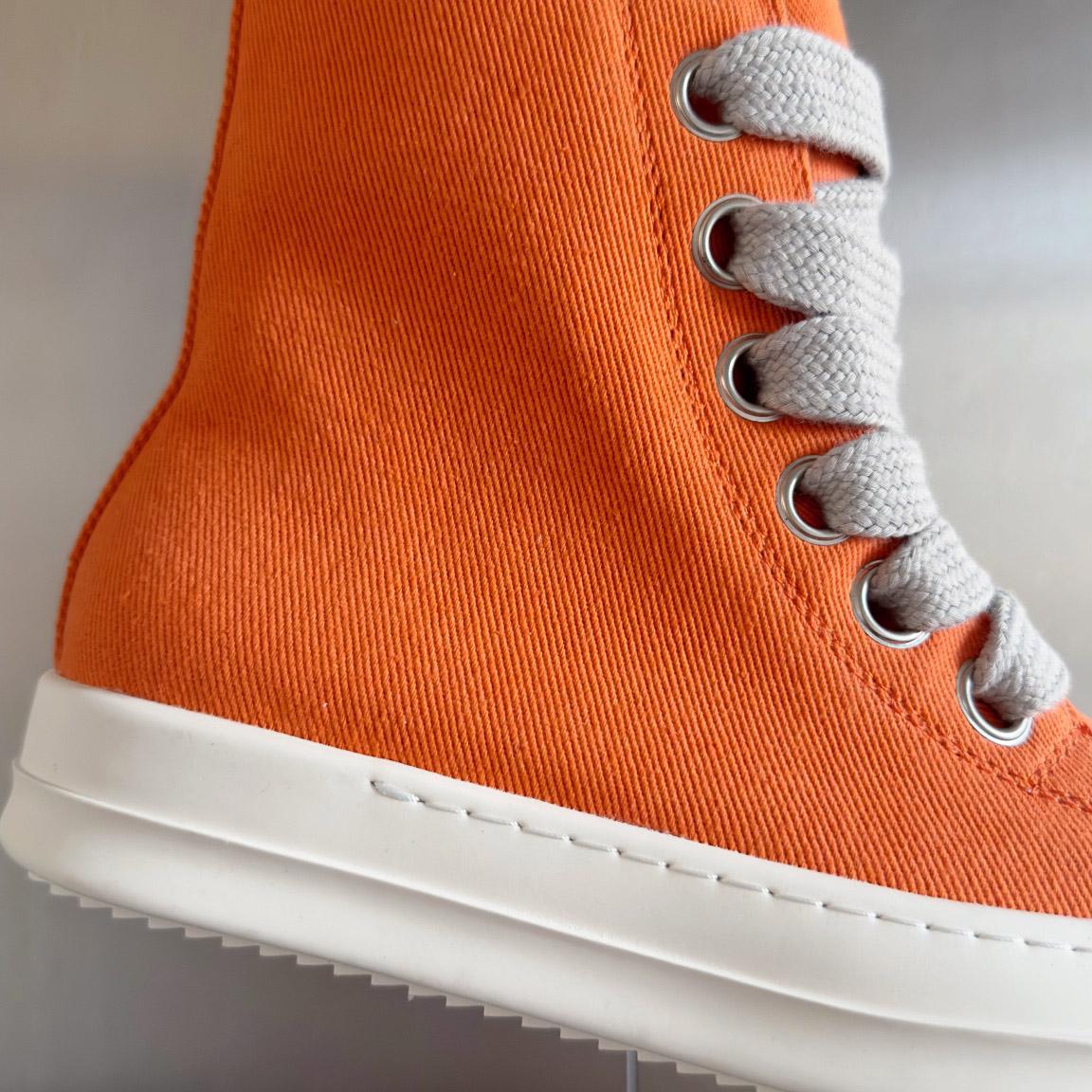 Rick Owens DRKSHDW Ramones High 'Orange Milk' - DopestKickz