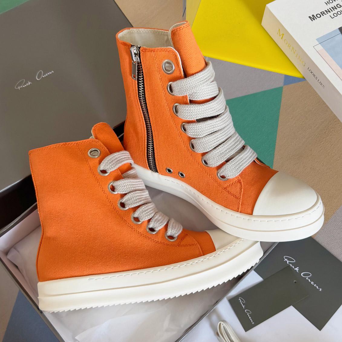 Rick Owens DRKSHDW Ramones High 'Orange Milk' - DopestKickz