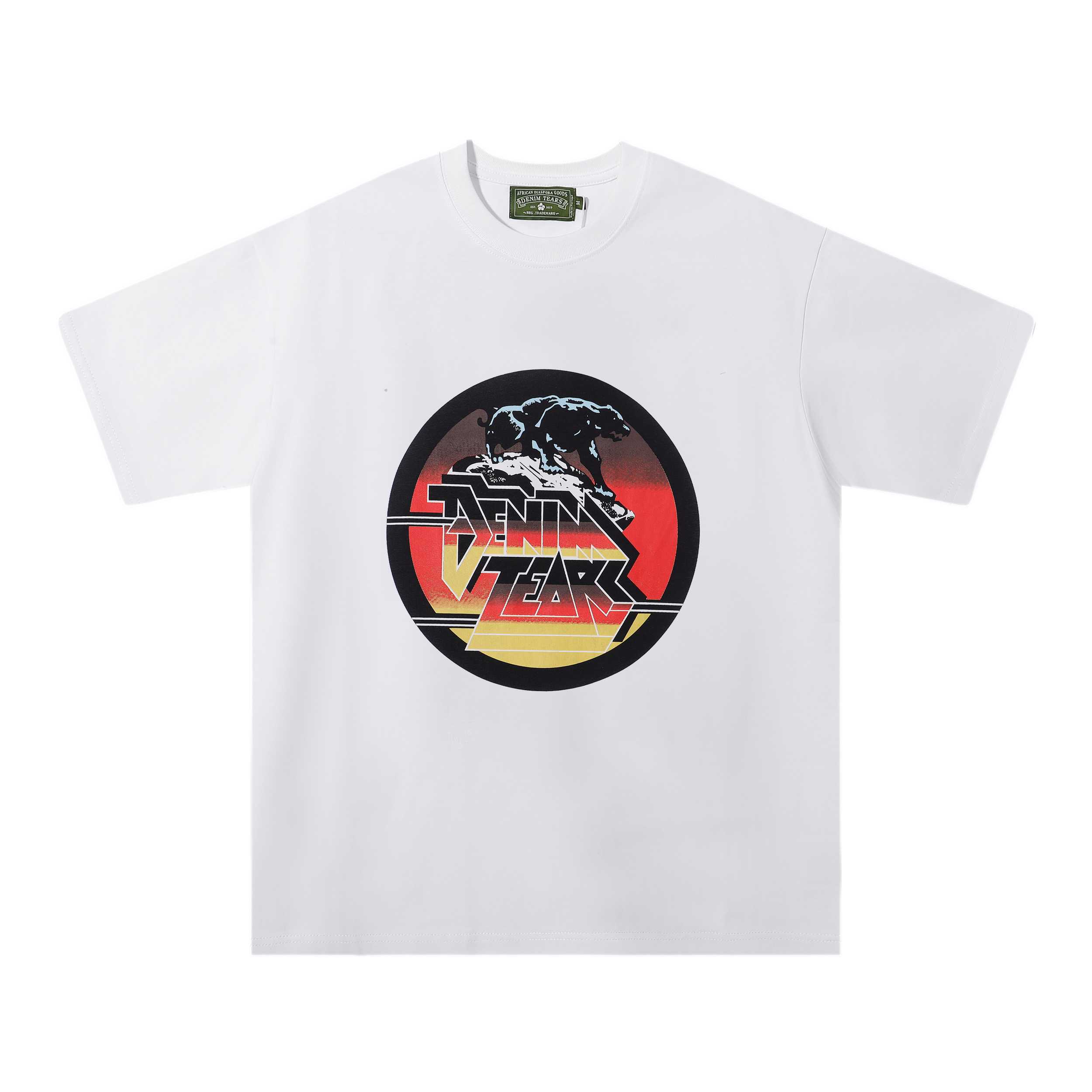 Denim Tears Nightlife Tee 'White' - DopestKickz