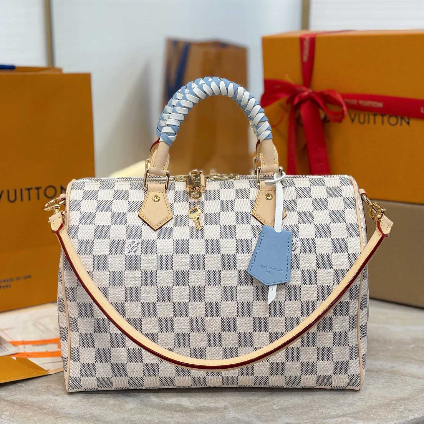 Louis Vuitton Speedy 30 Soft N40908 - DopestKickz